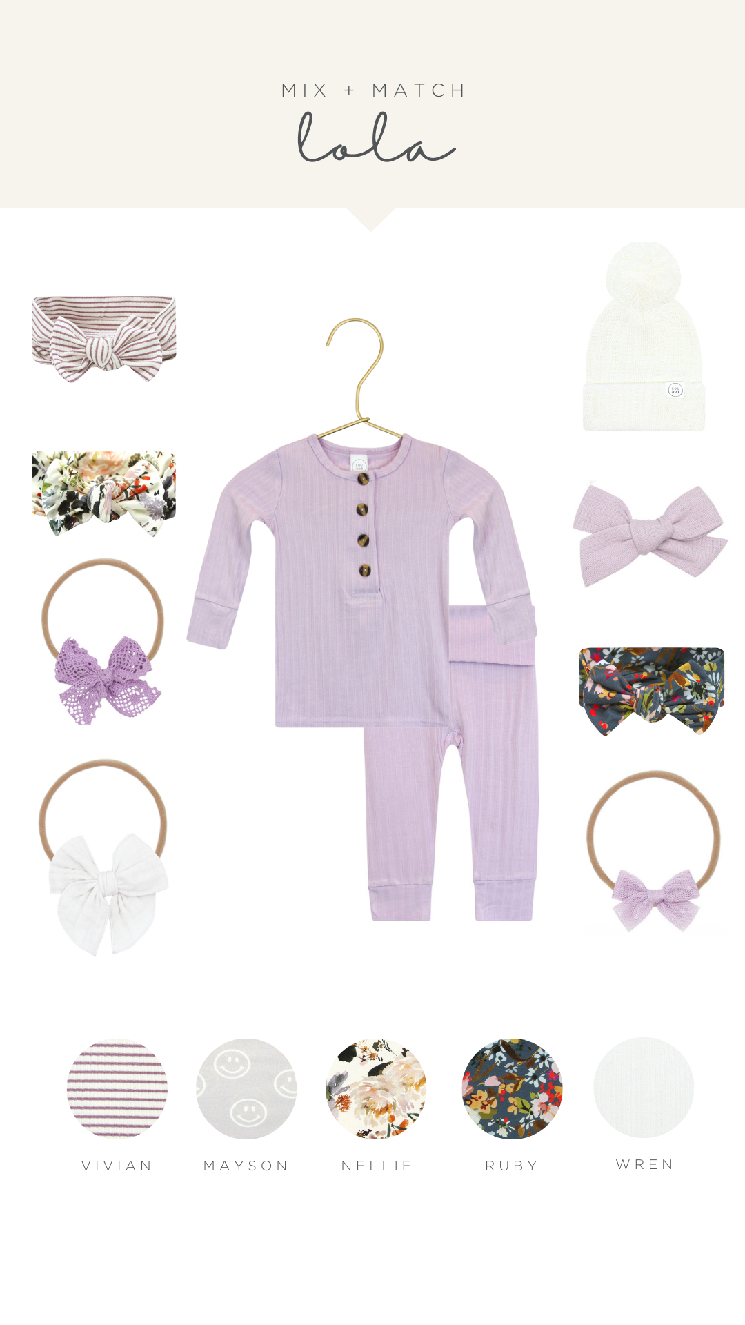 Lola Ribbed Pixie Bonnet