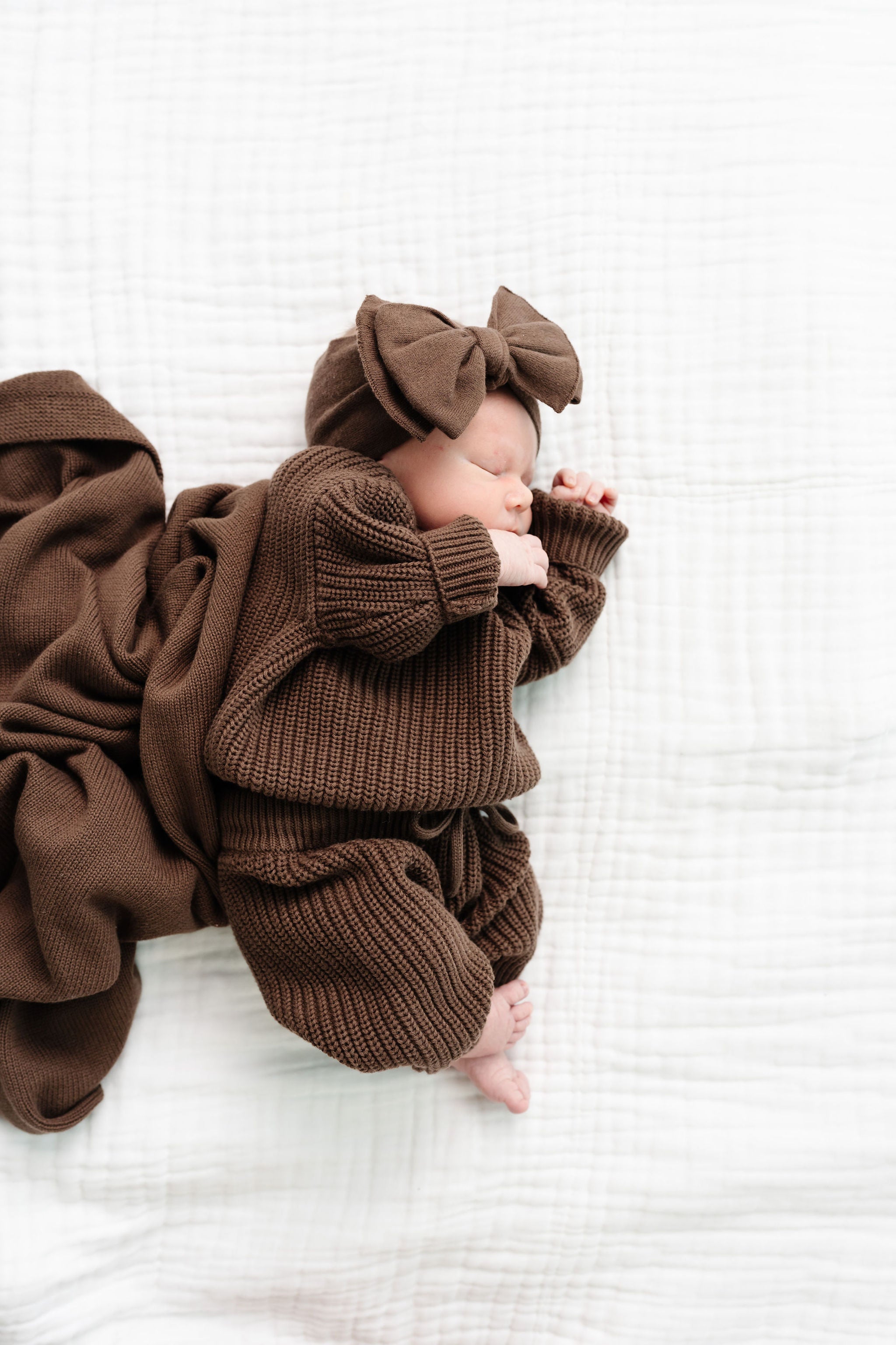 Knit Chunky Sweater - Cocoa