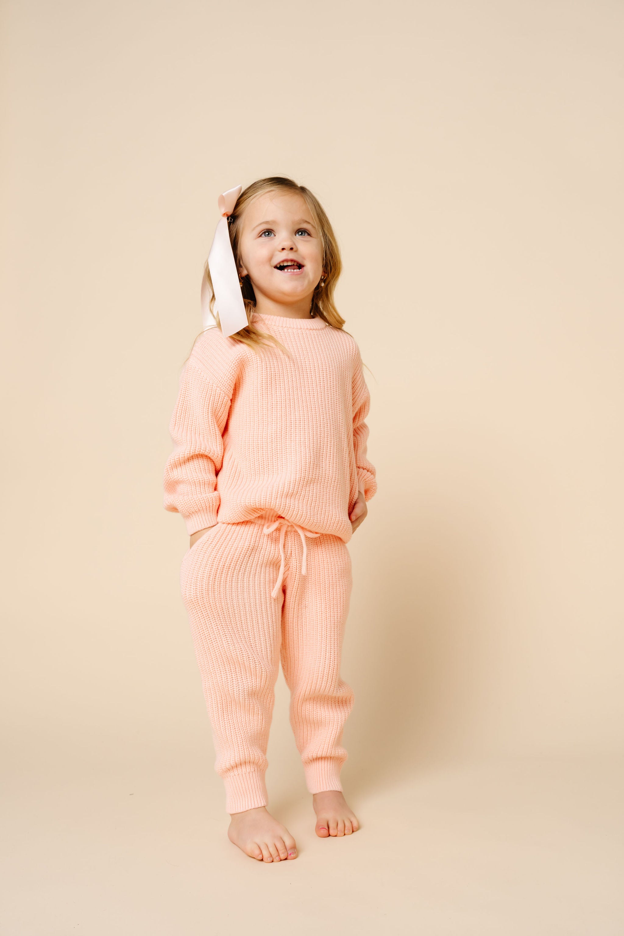 Knit Jogger Pants - Ballet