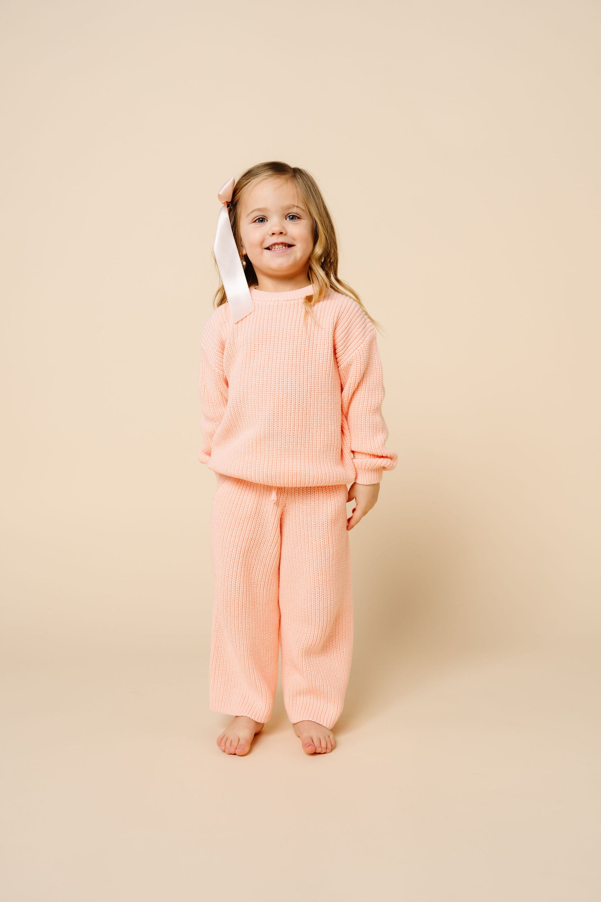 Knit Chunky Sweater - Ballet