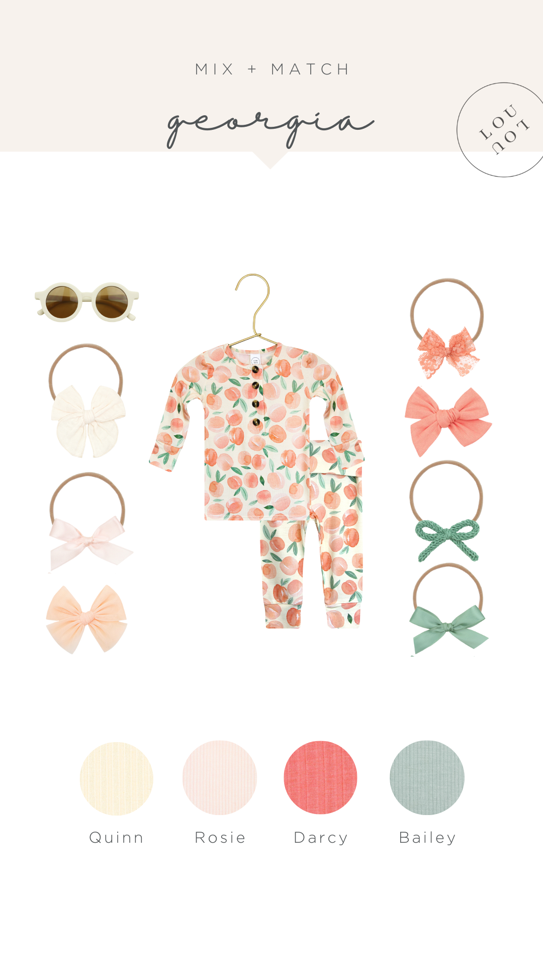 Georgia Top + Bottoms