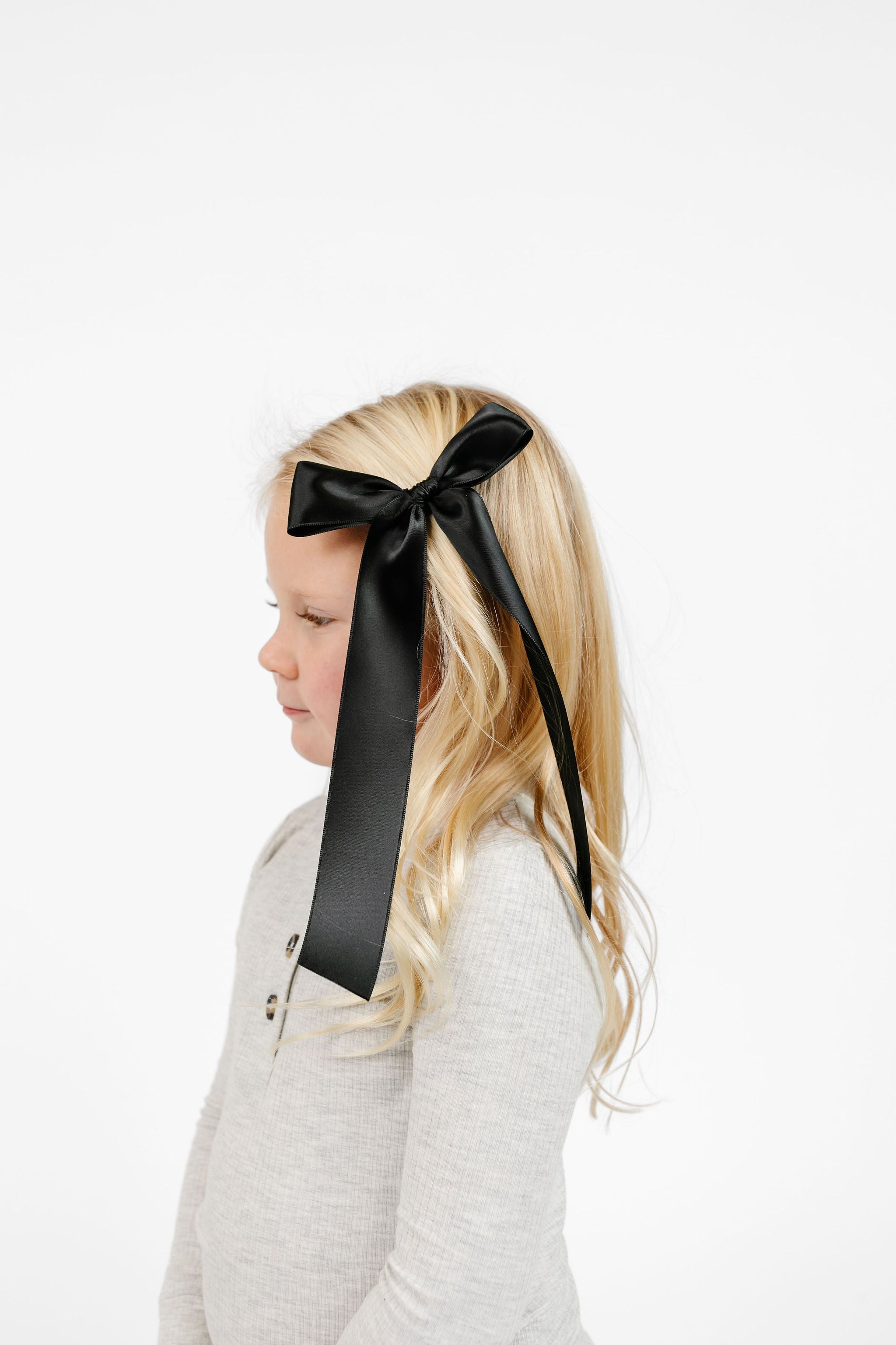 Satin Bow 3 Pack: Chocolate Sash Clips