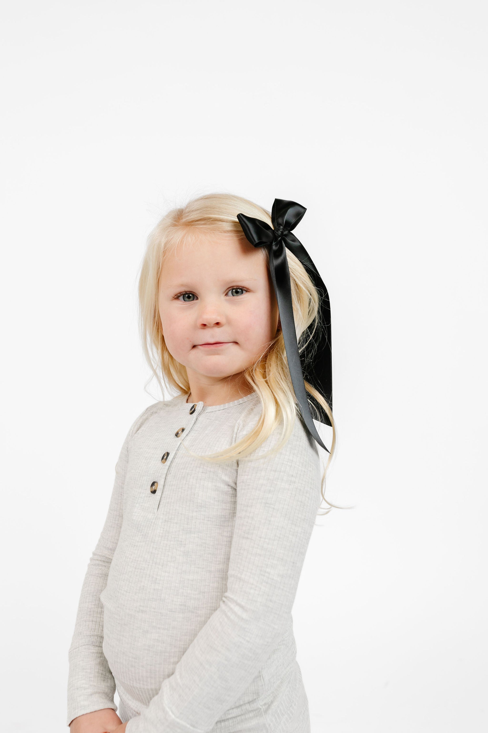 Satin Bow 3 Pack: Chocolate Sash Clips