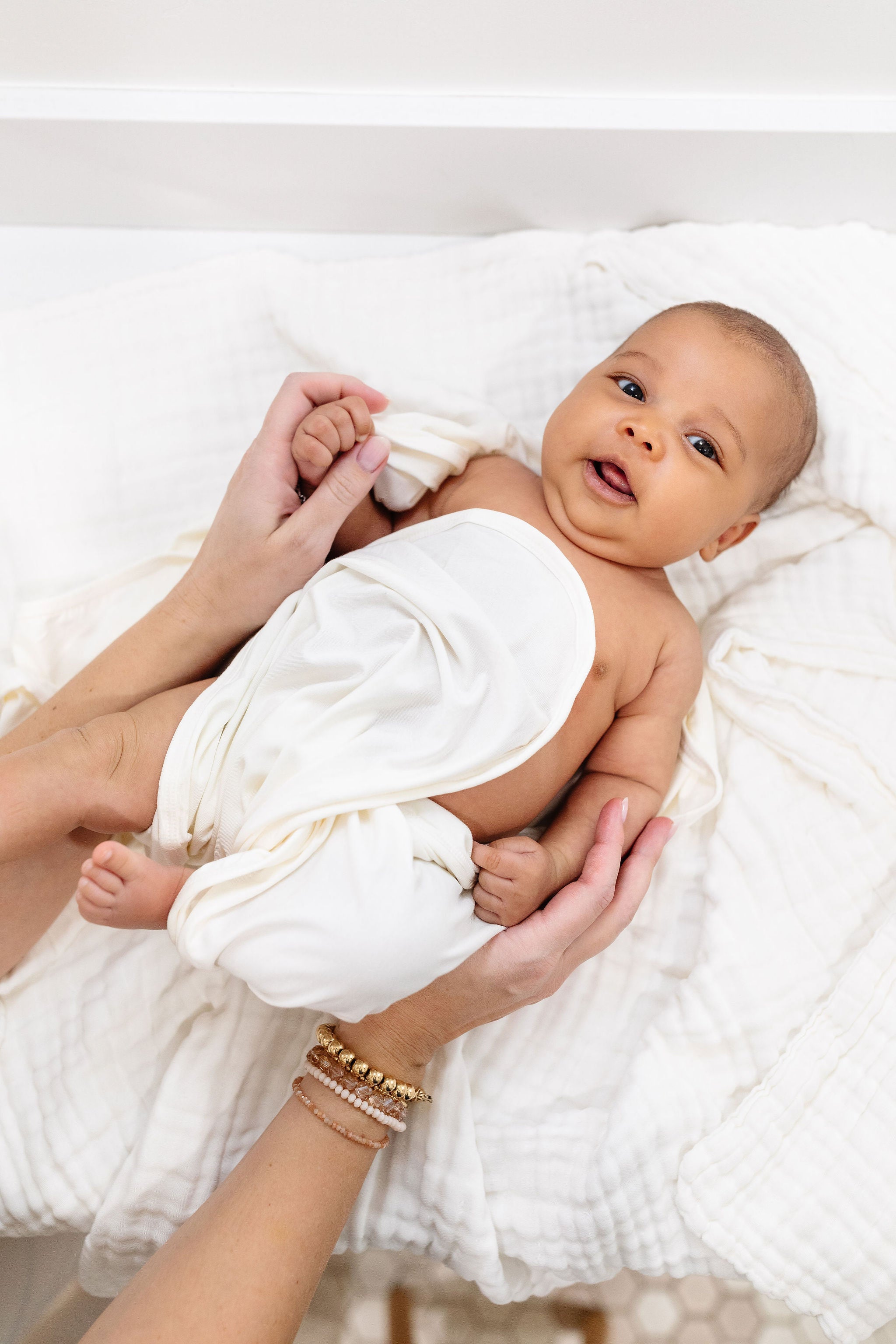 Bath - Infant Hooded Towel - White