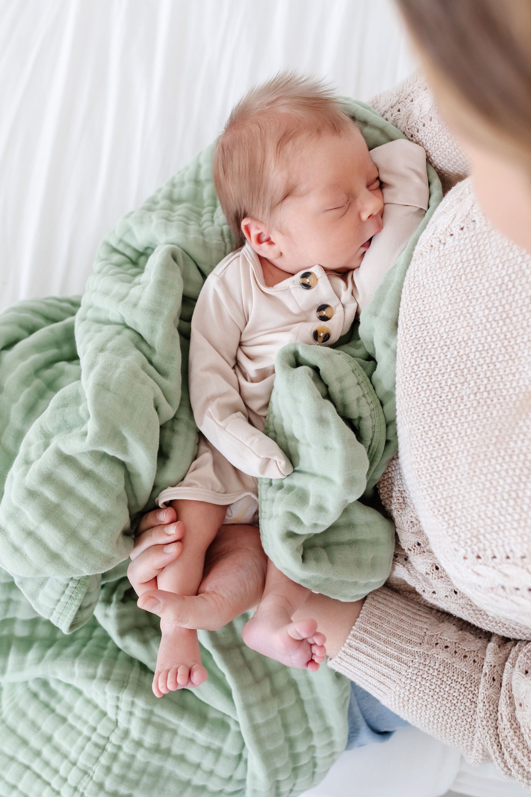 Cloud Muslin™ Quilt - Sage