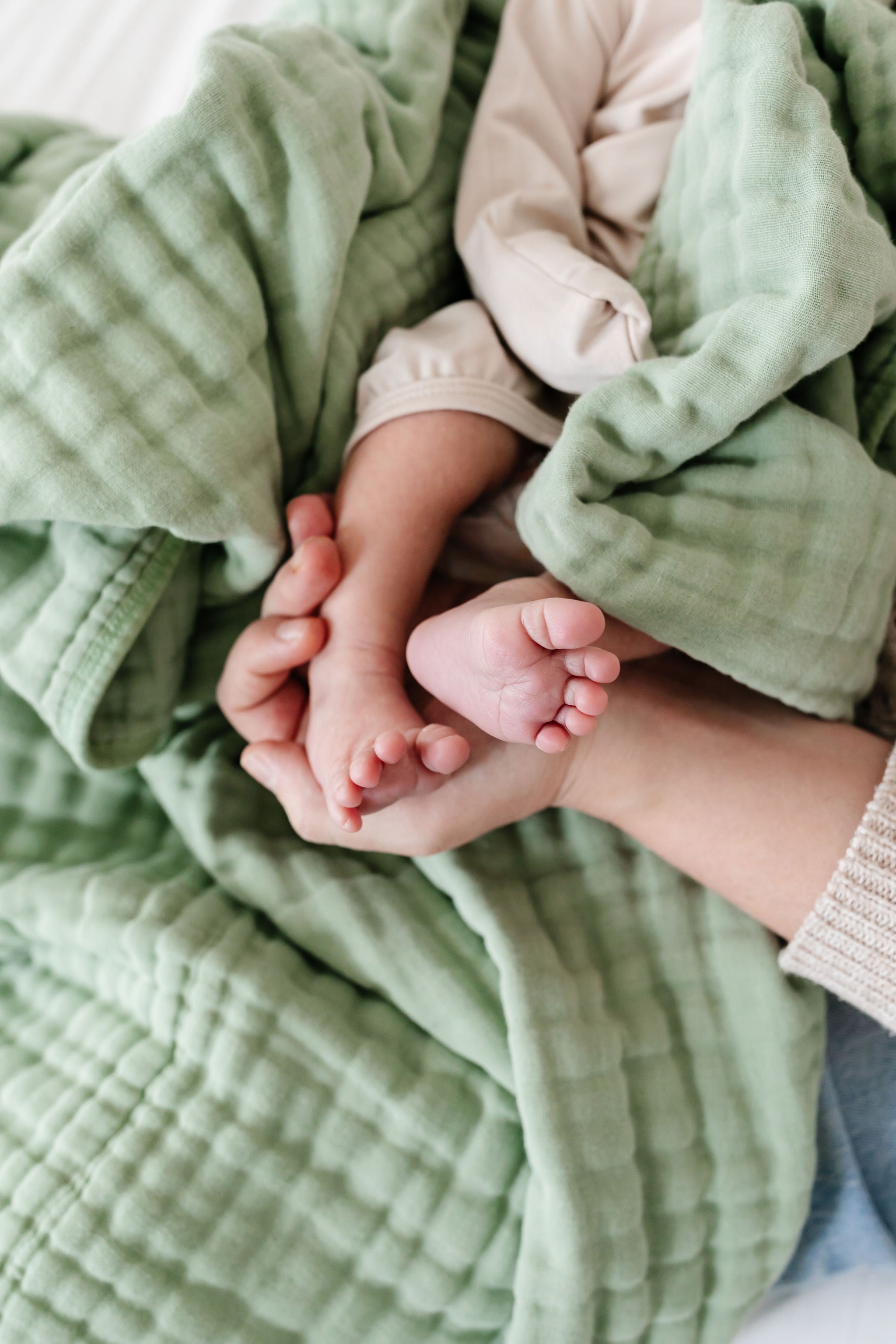 Cloud Muslin™ Quilt - Sage