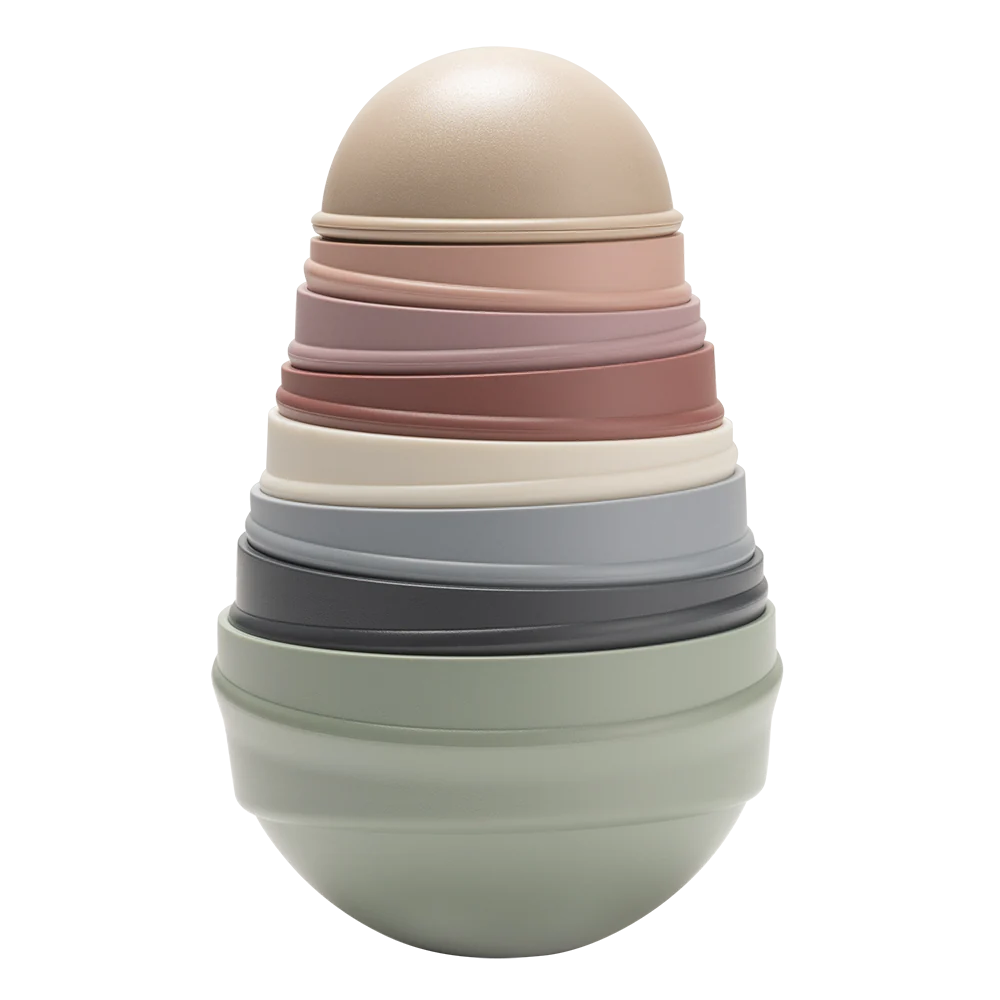 Woobly Tower - Pastel Rainbow