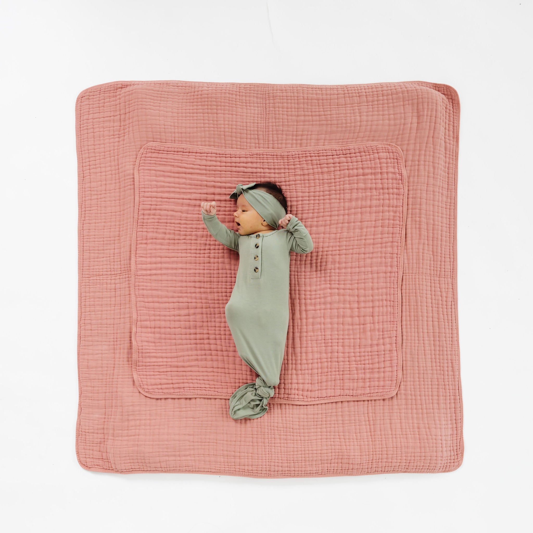 Cloud Muslin™ Quilt - Rose