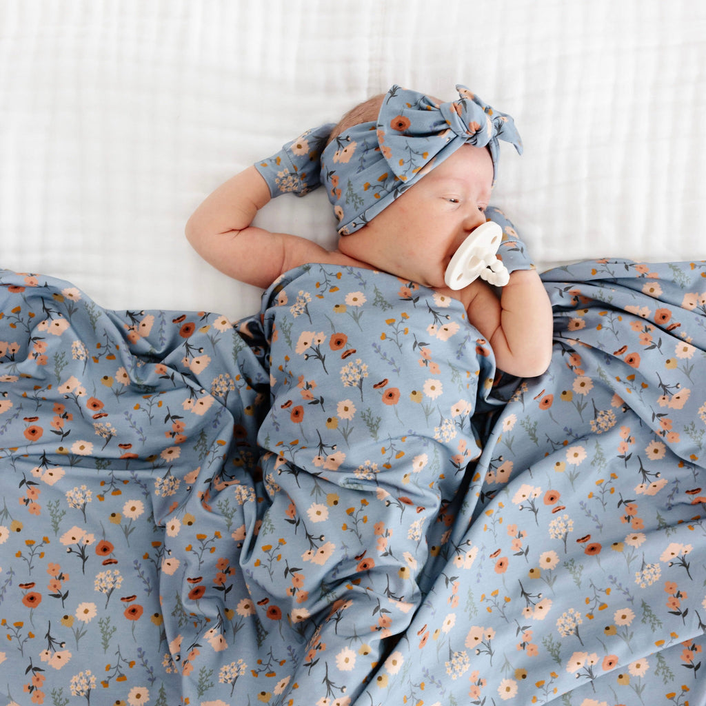 Scarlet Swaddle Blanket Lou Lou & Company