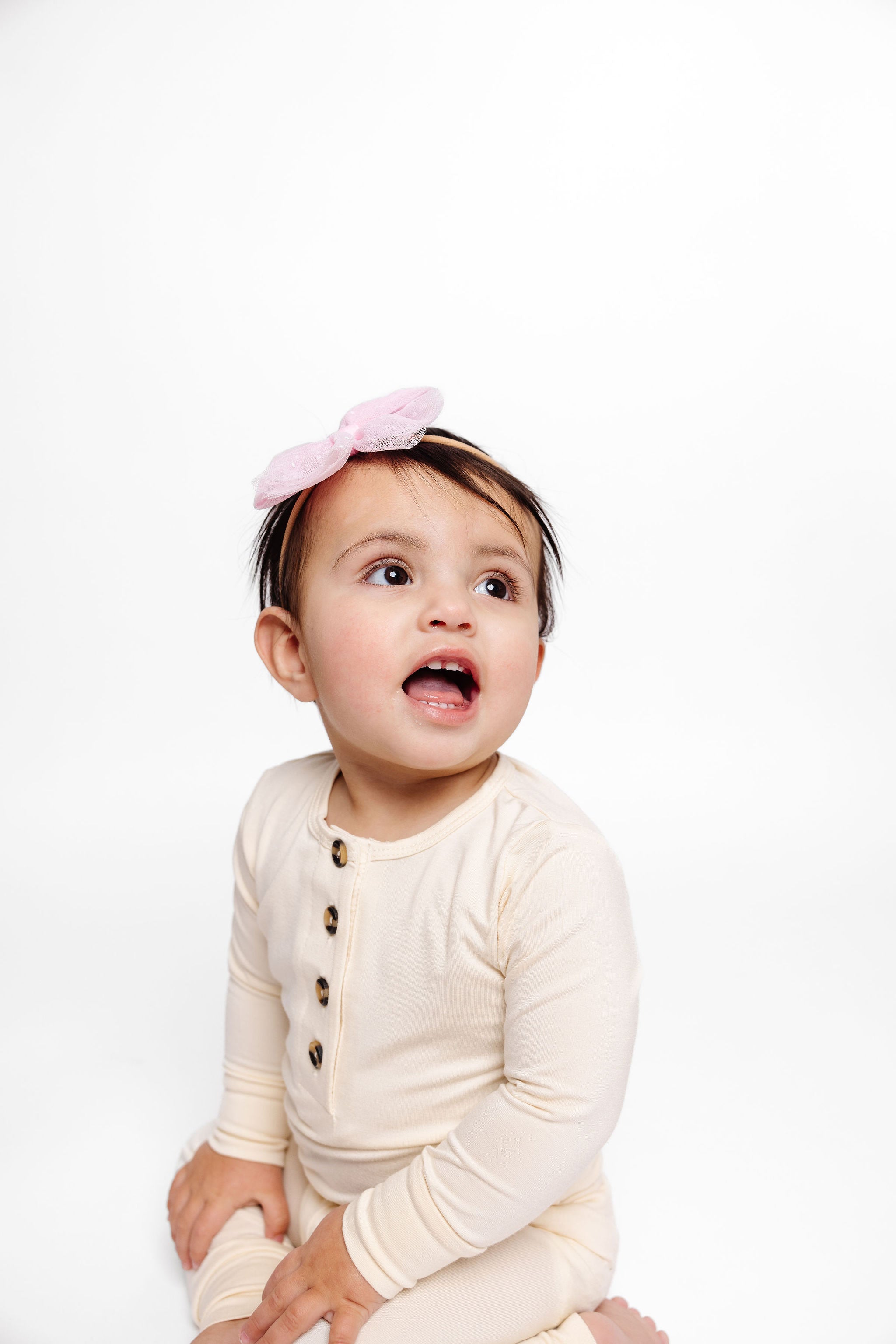 Tulle Bow 3 Pack: Orchid Headbands