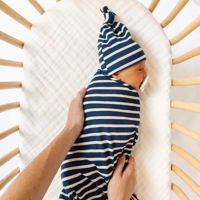 Jack Ribbed Newborn Hat Bundle (Gown)