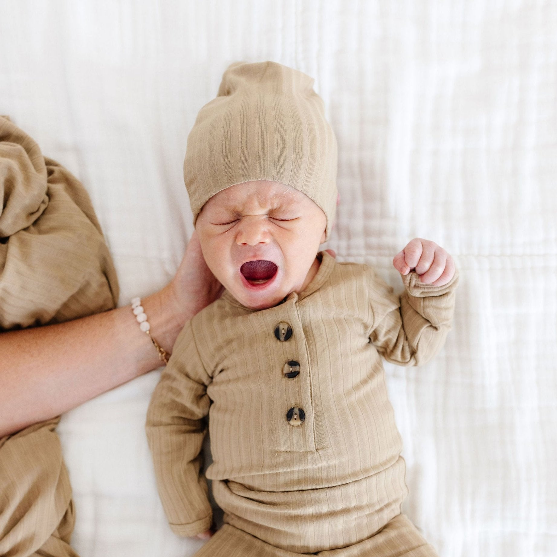 Jake Ribbed Knotted Gown