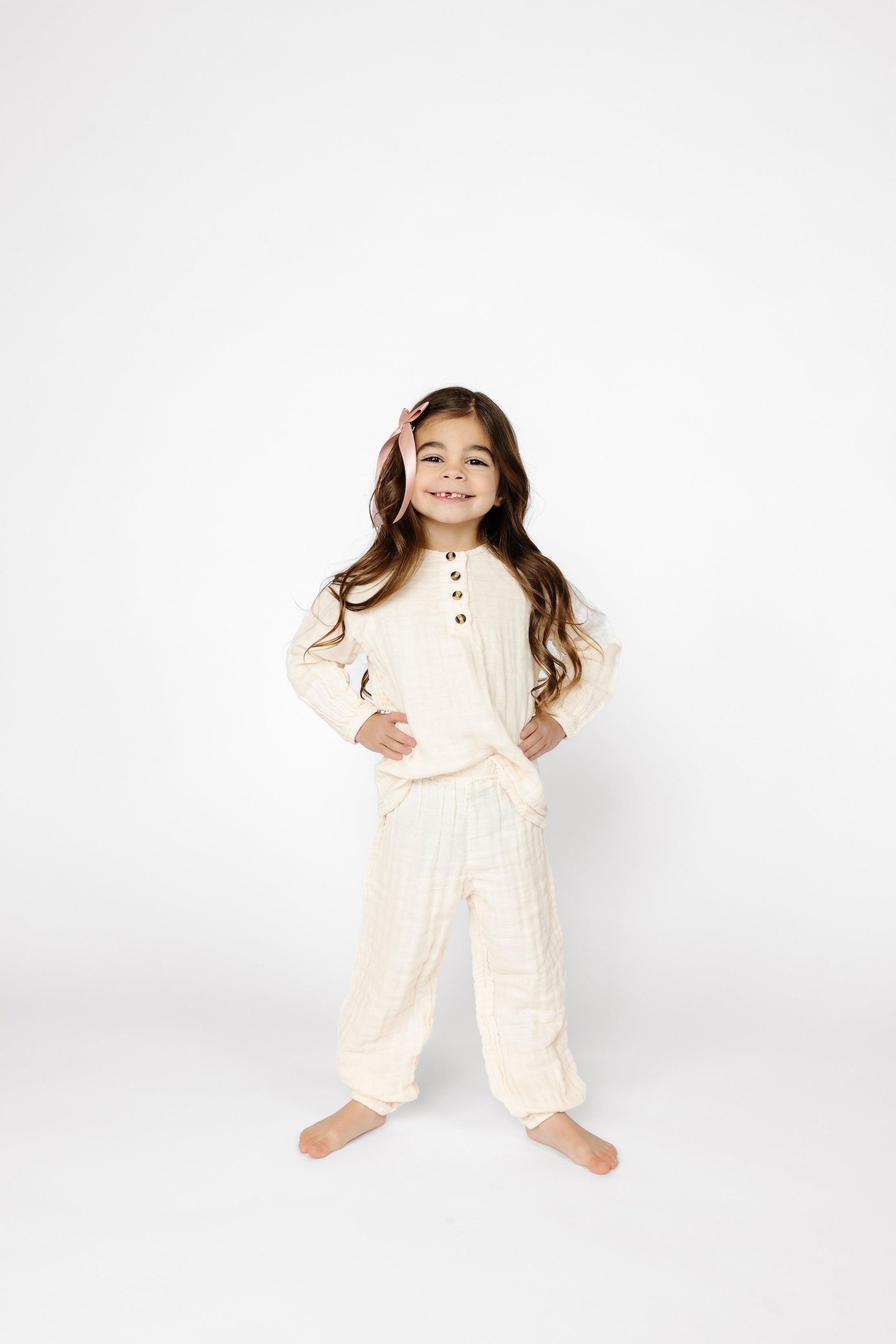 Satin Bow 3 Pack: Chocolate Sash Clips