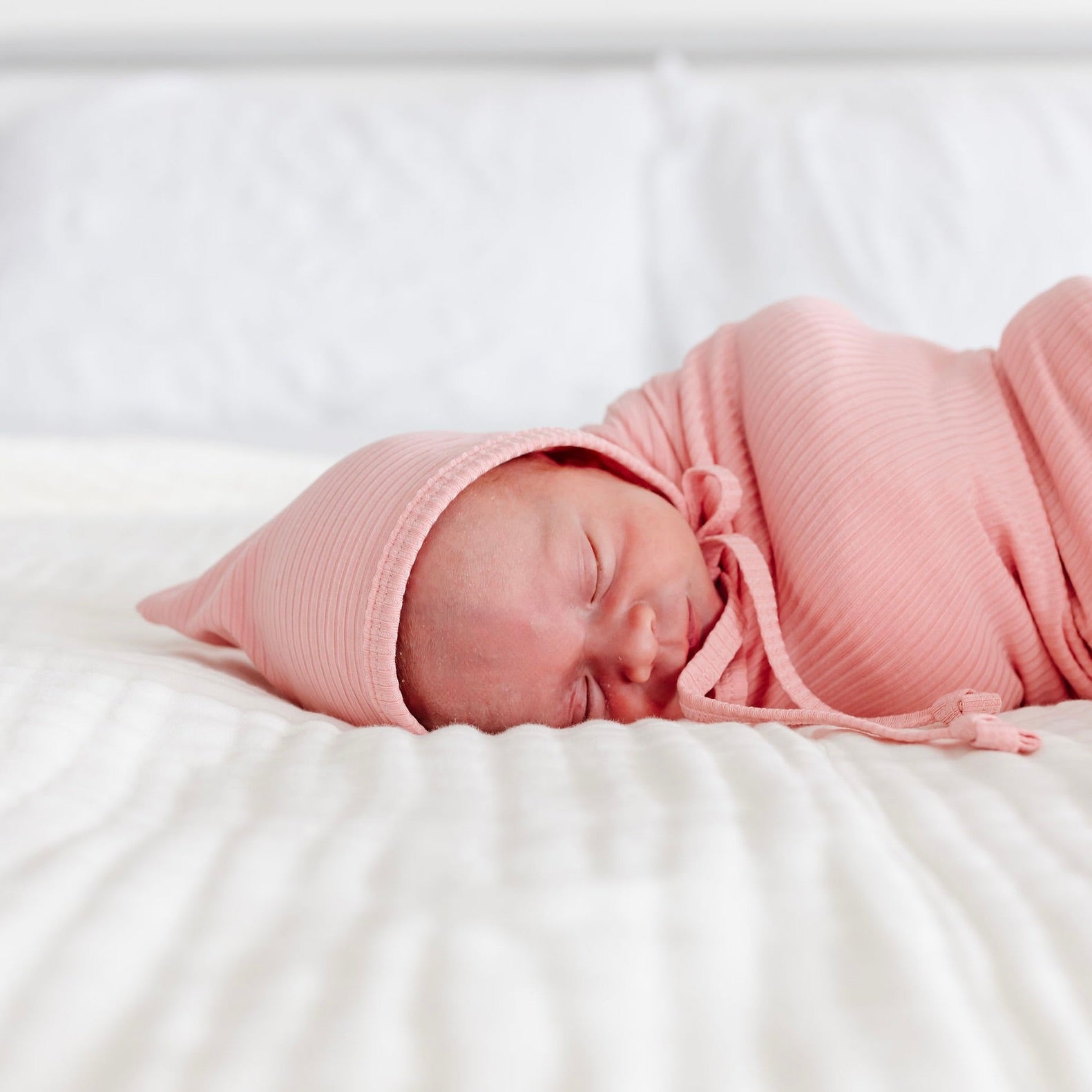 Brielle Ribbed Pixie Bonnet