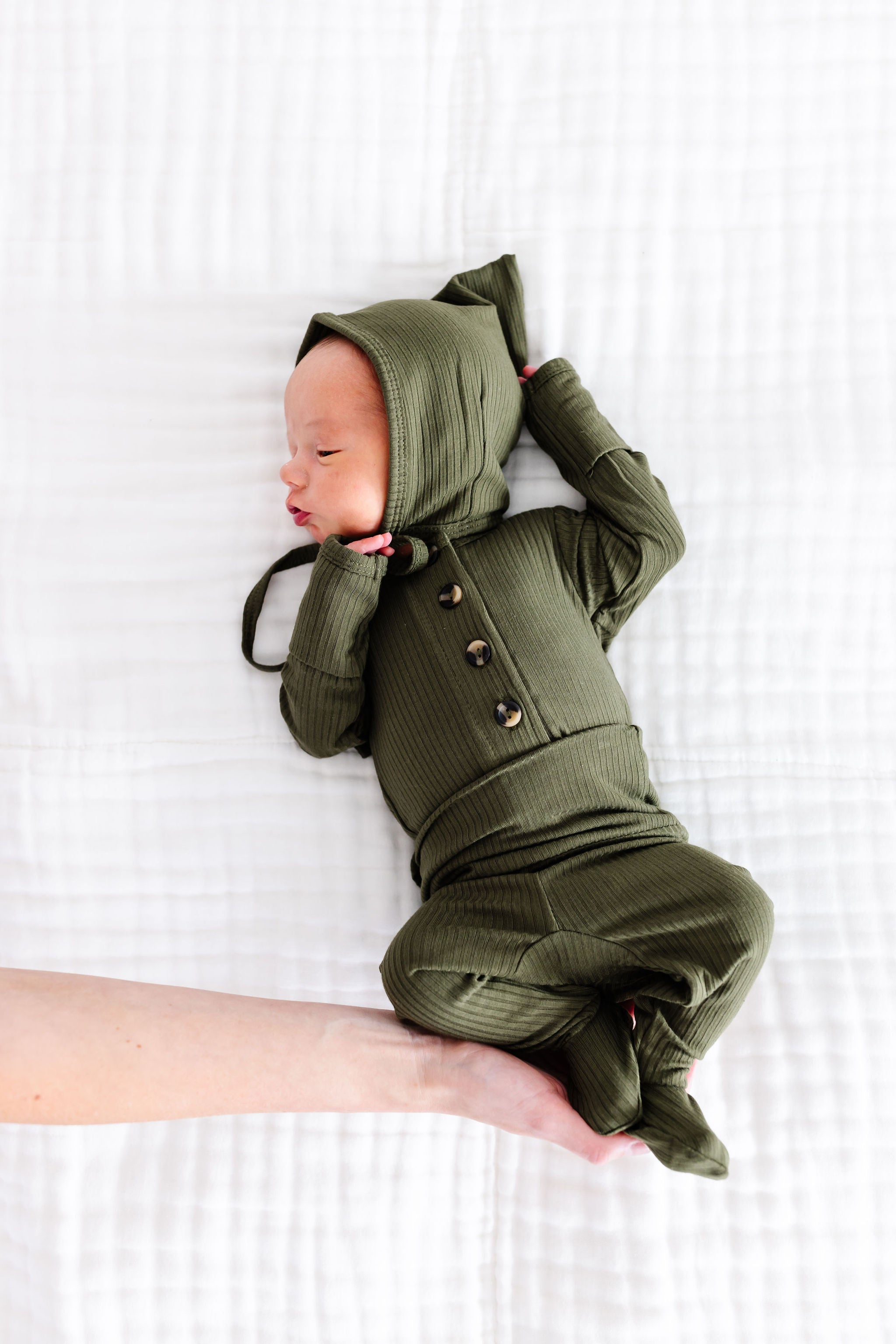 Tristan Ribbed Pixie Bonnet