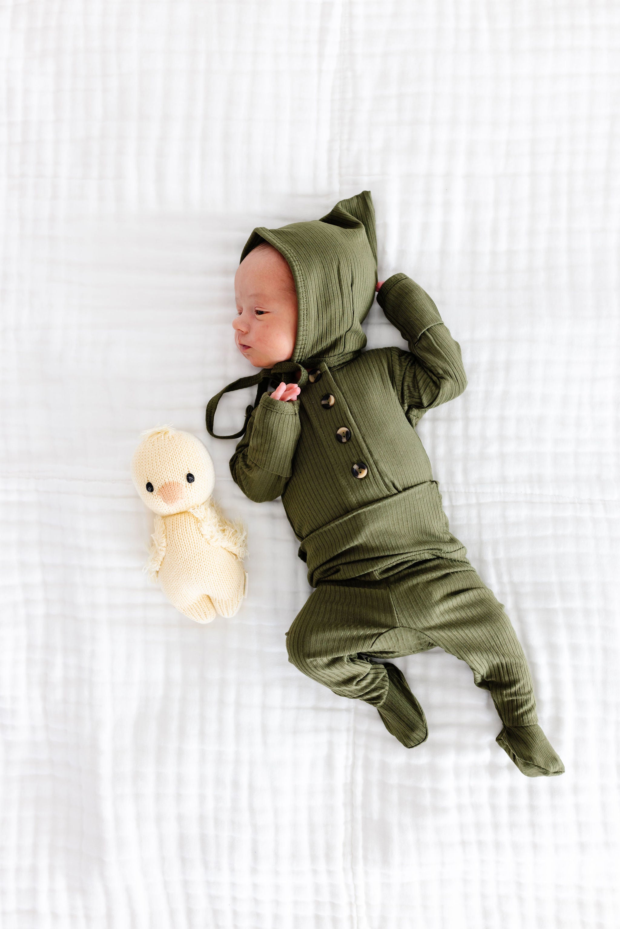 Tristan Ribbed Pixie Bonnet