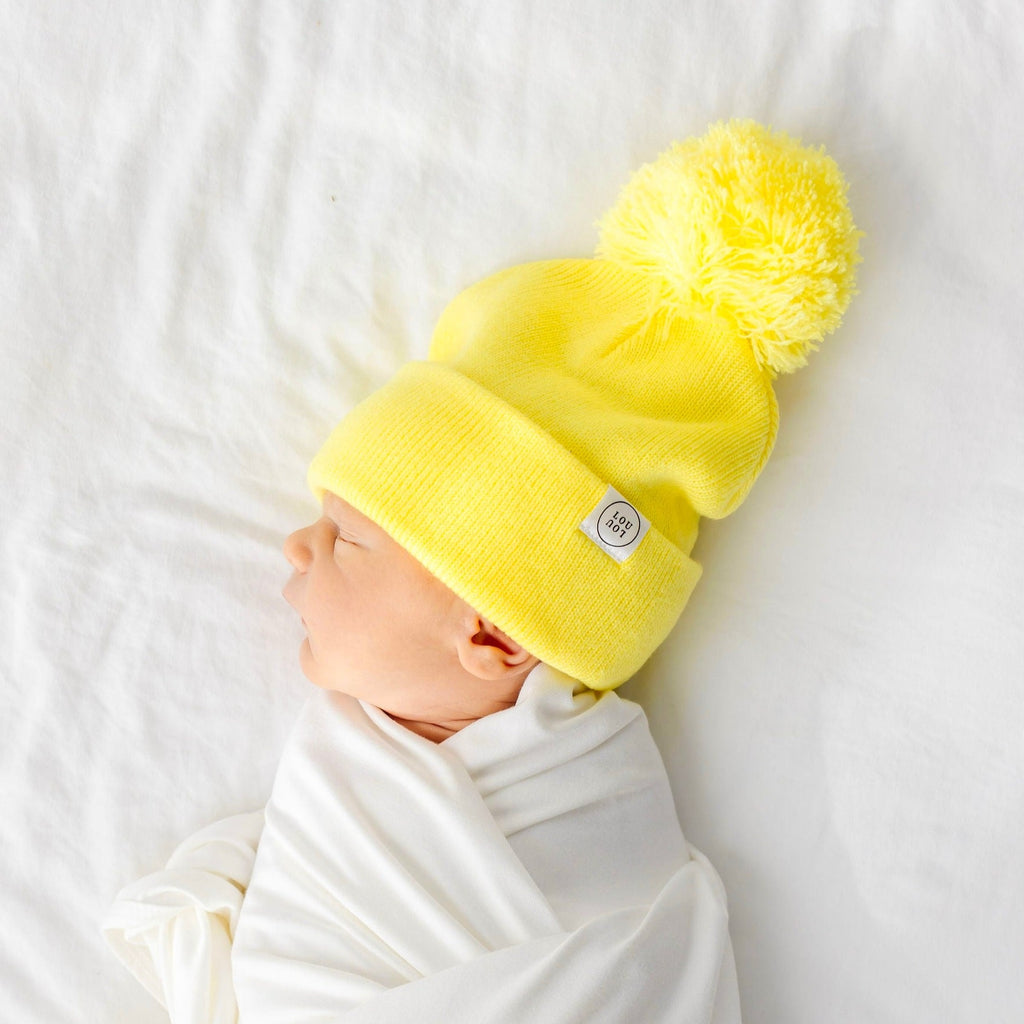 mohair reversible beanie