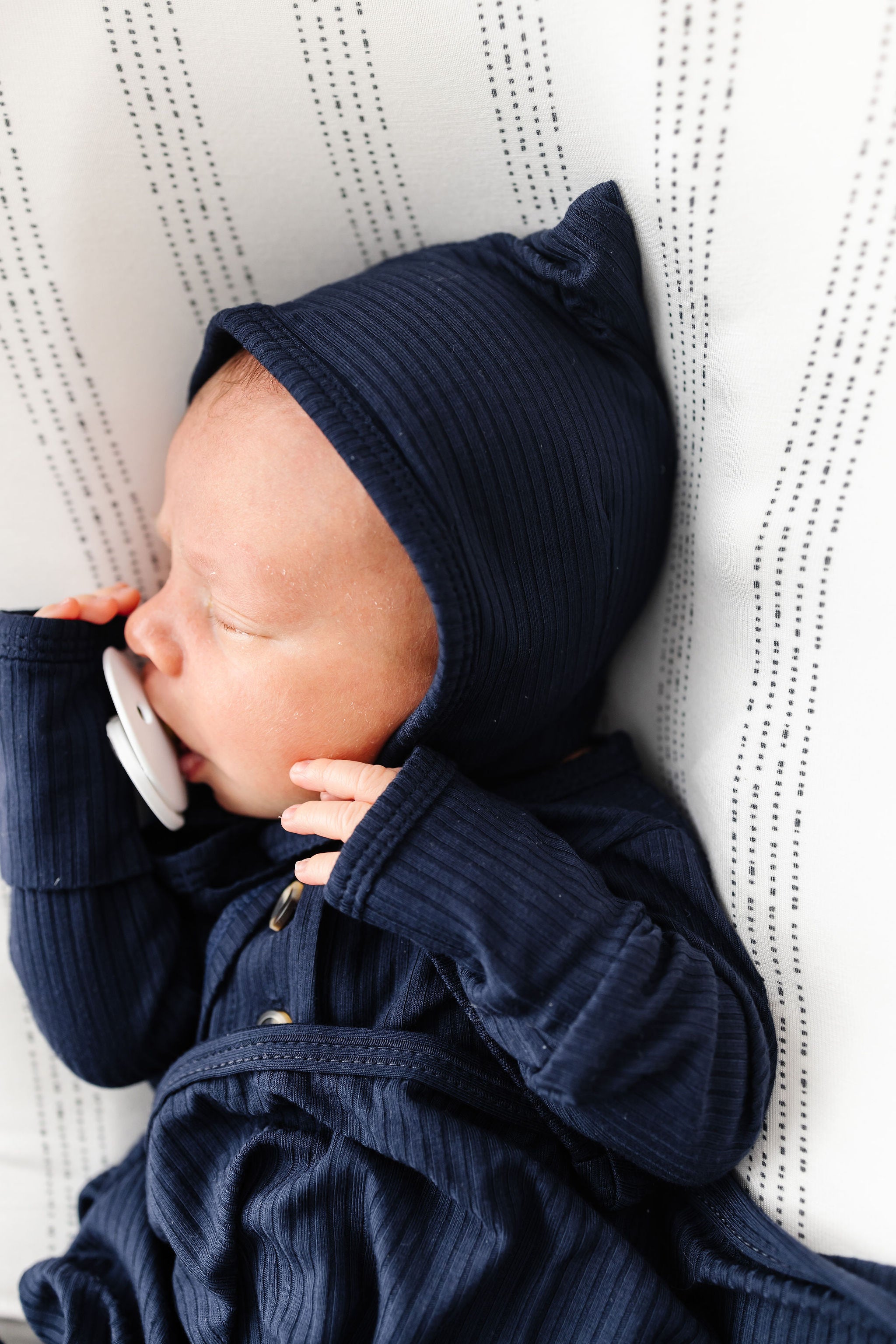 Hayden Ribbed Pixie Bonnet