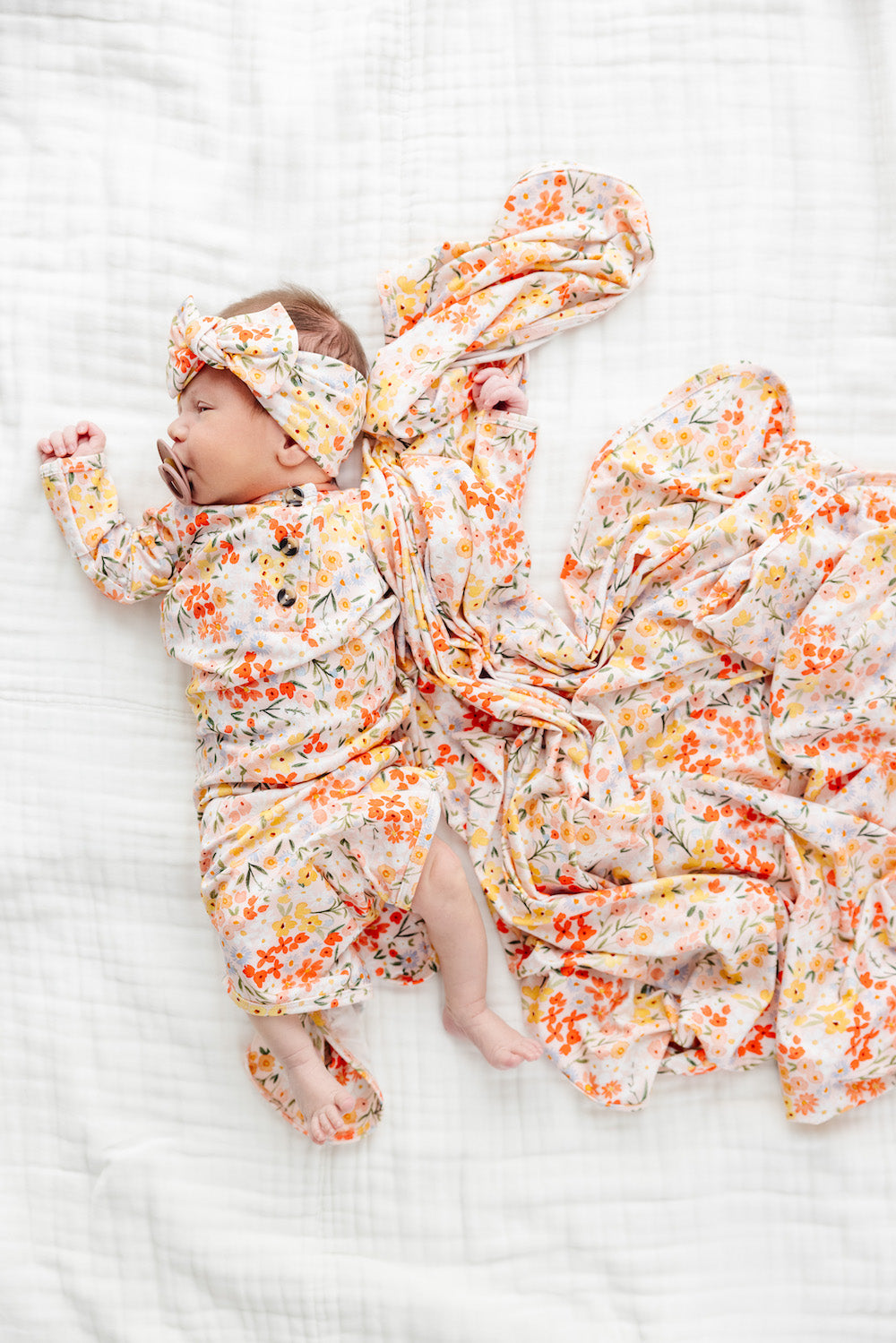 Pippa Swaddle Blanket Lou Lou & Company