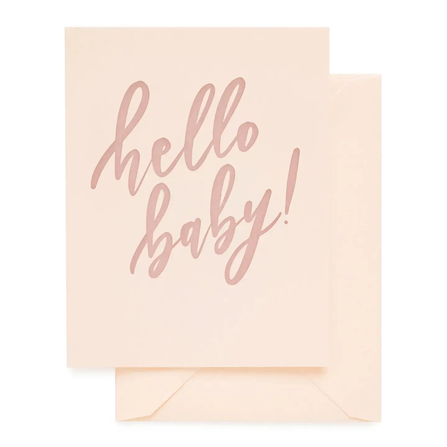 Pink Hello Baby