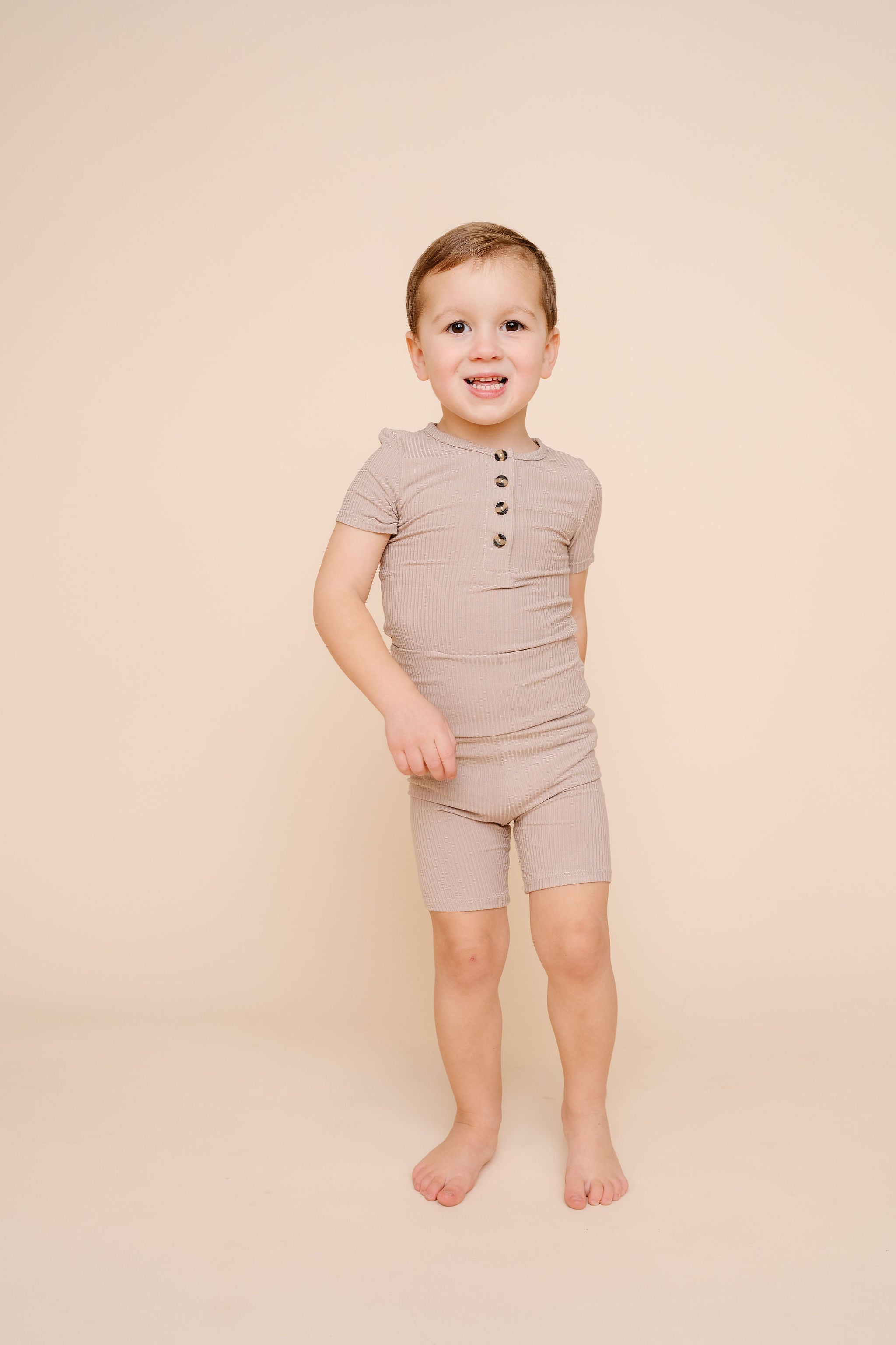 Shiloh Ribbed Shortie Set