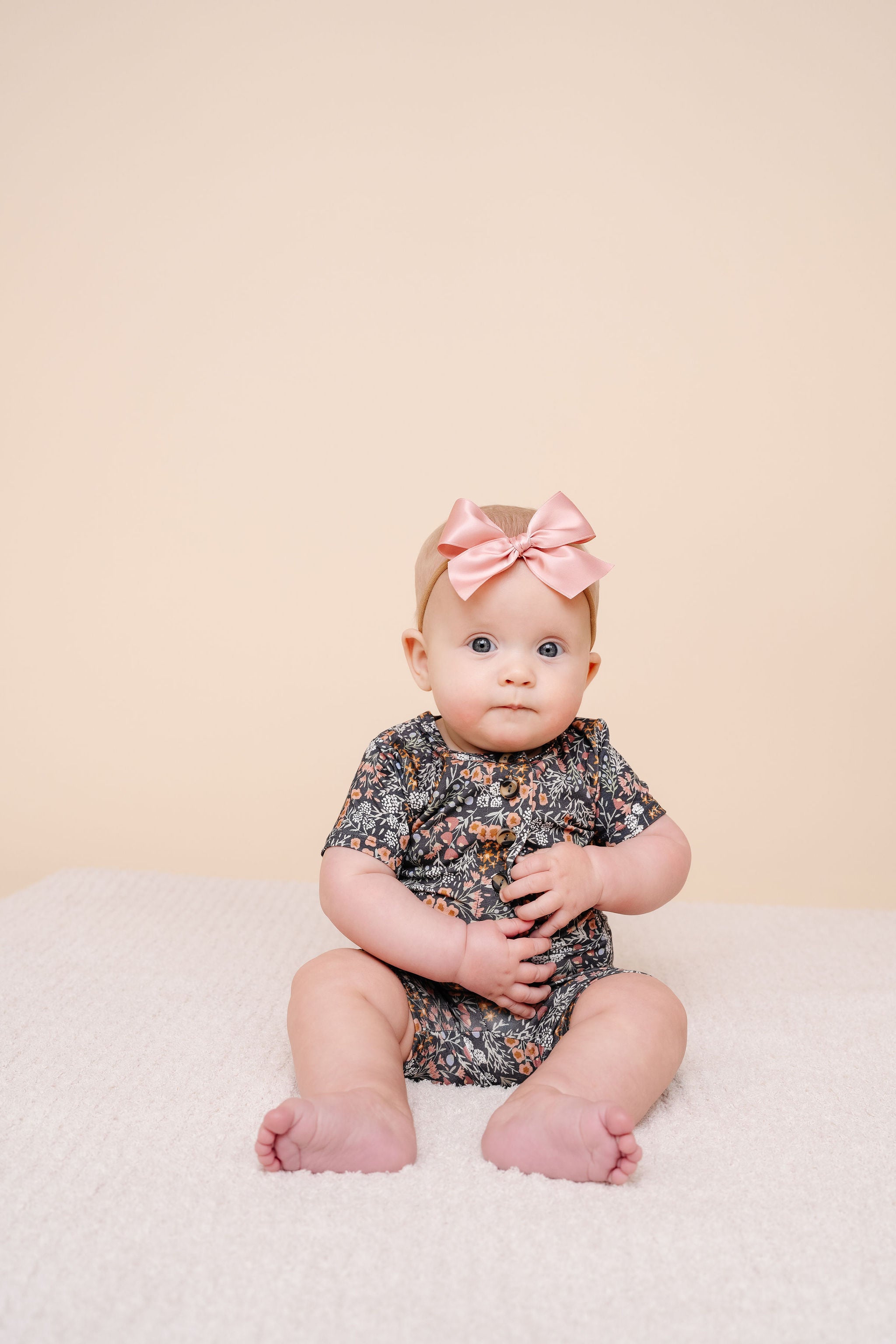 Satin Bow 3 Pack: Chocolate Headbands