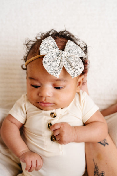 Heirloom Bow - Paisley Headband