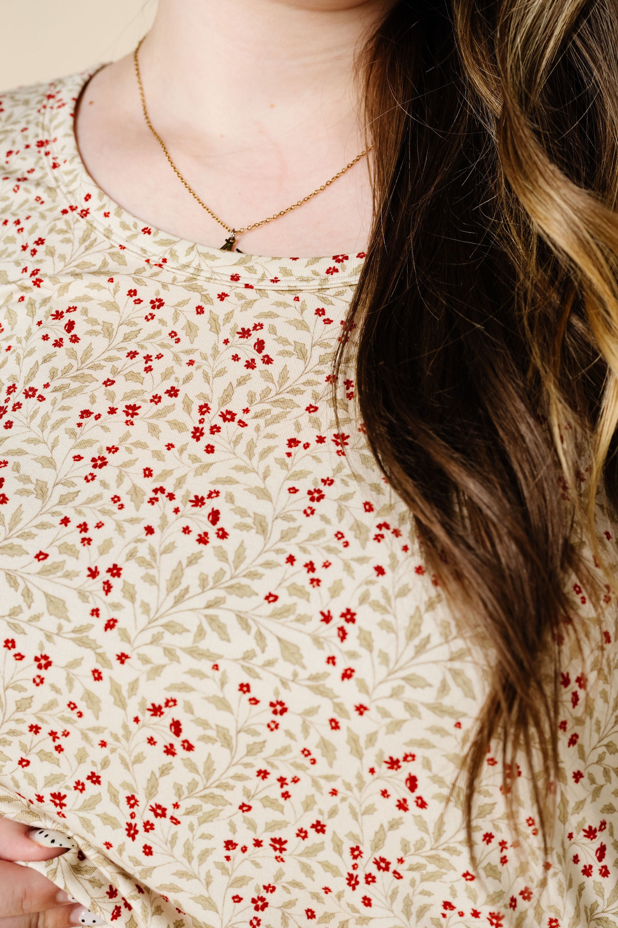 Holly Women's Loungewear Long Sleeve Shirt