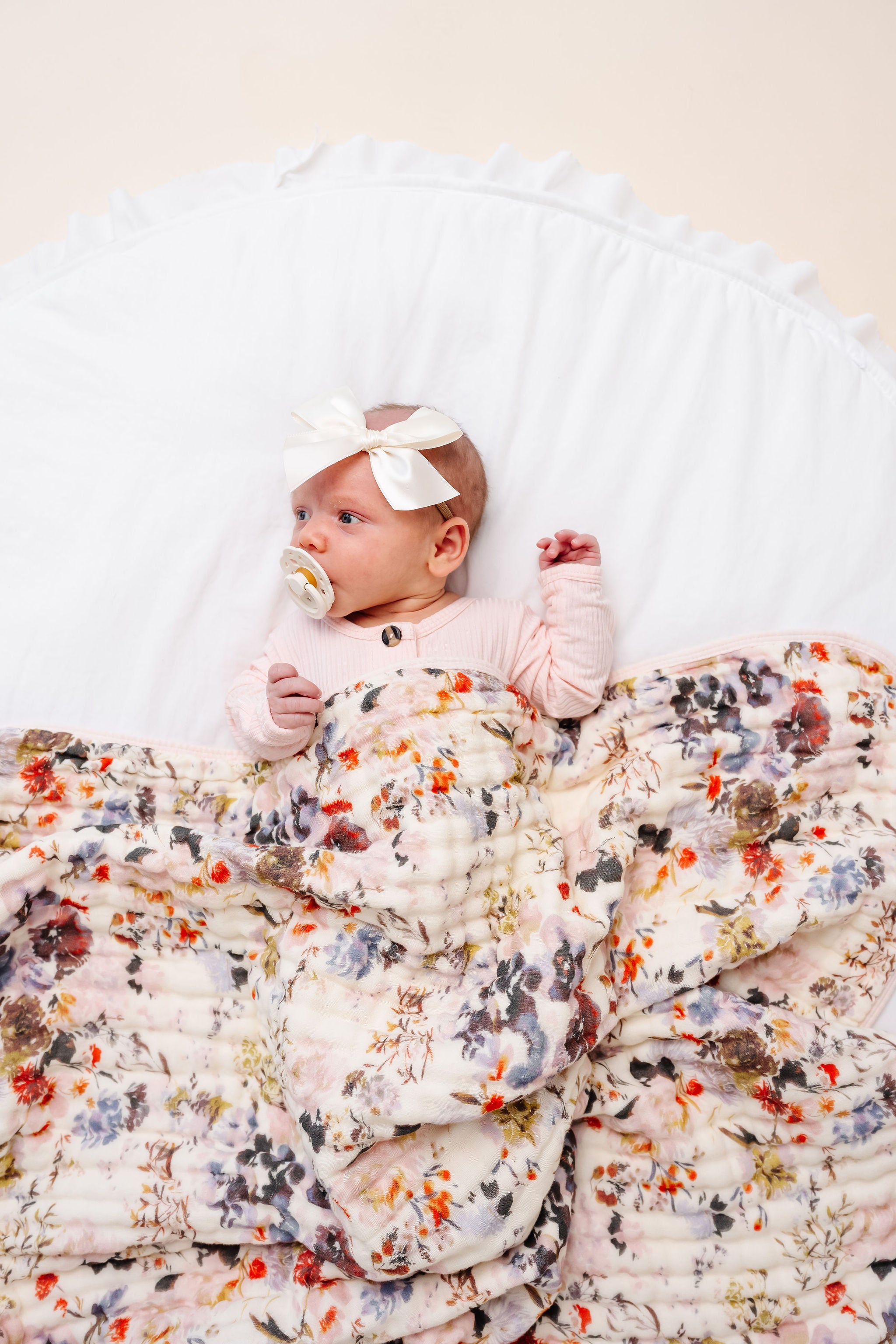 Cloud Muslin™ Quilt - Nellie/Blush