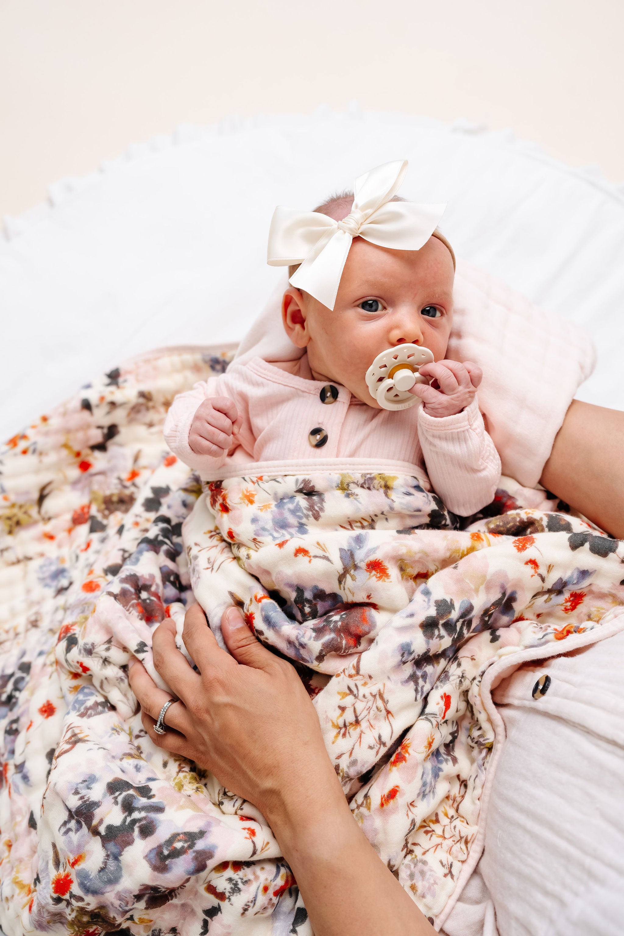 Cloud Muslin™ Quilt - Nellie/Blush