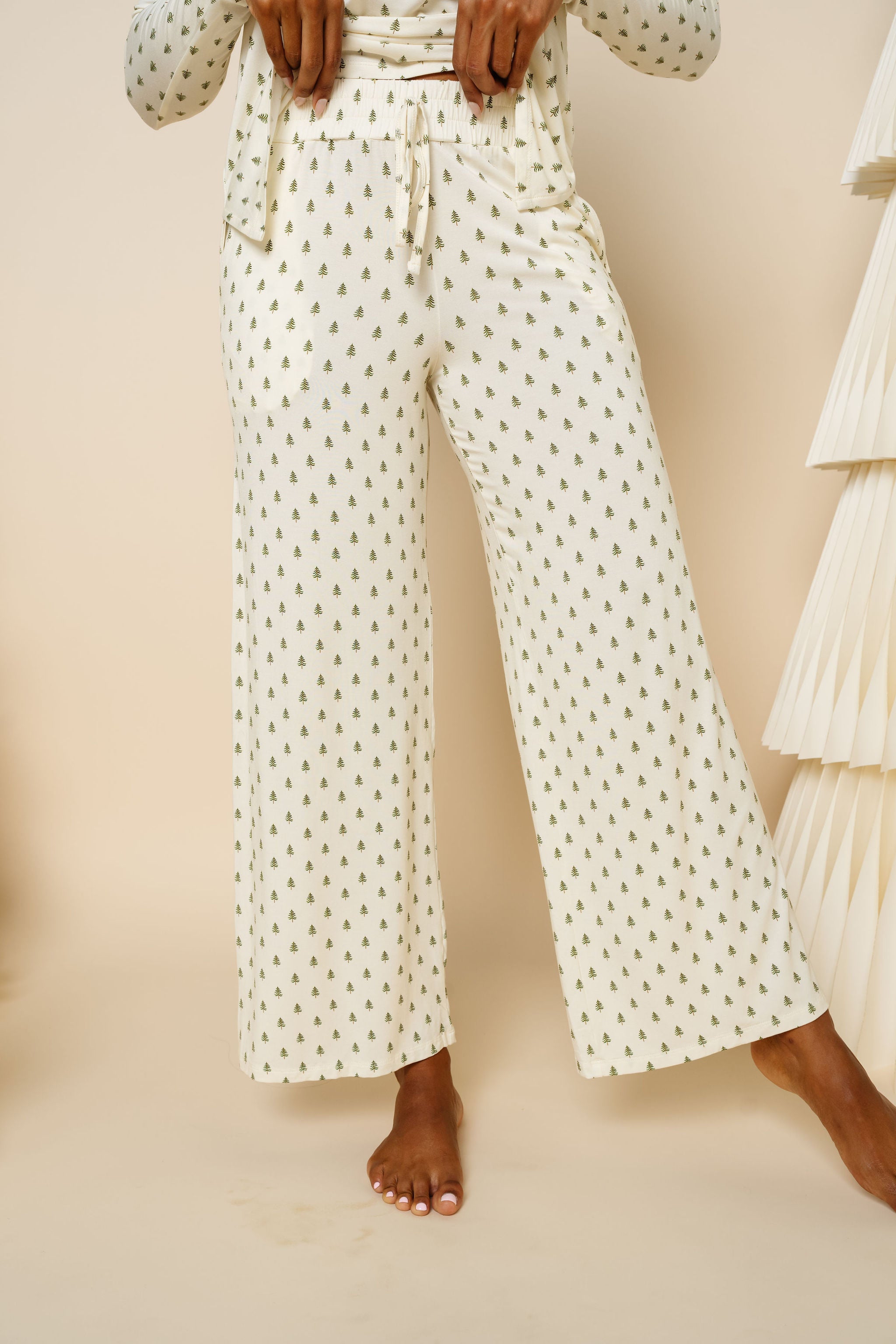 Kevin Women's Loungewear Wide Leg Pant