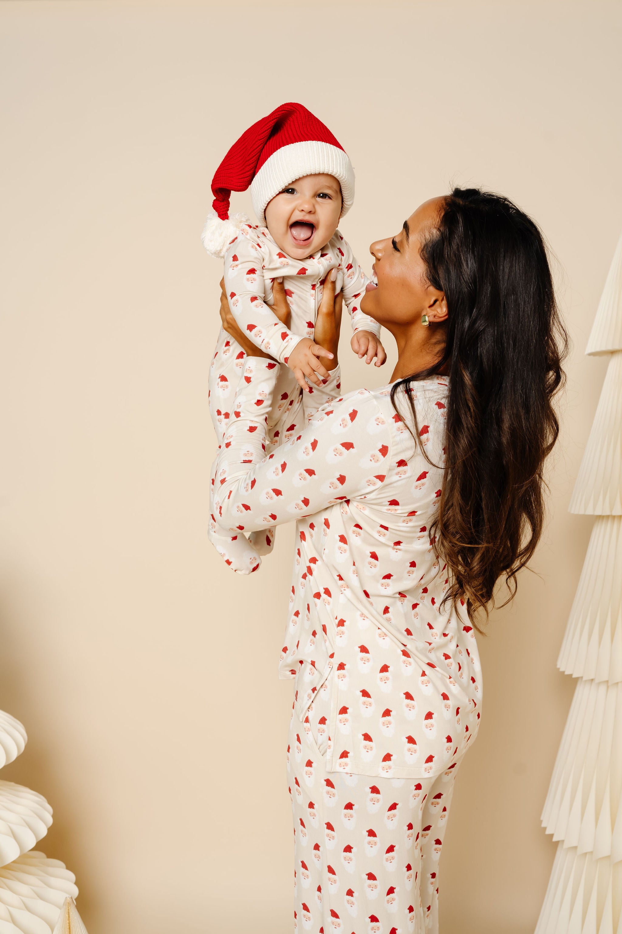 Santa Baby Zipper Footies