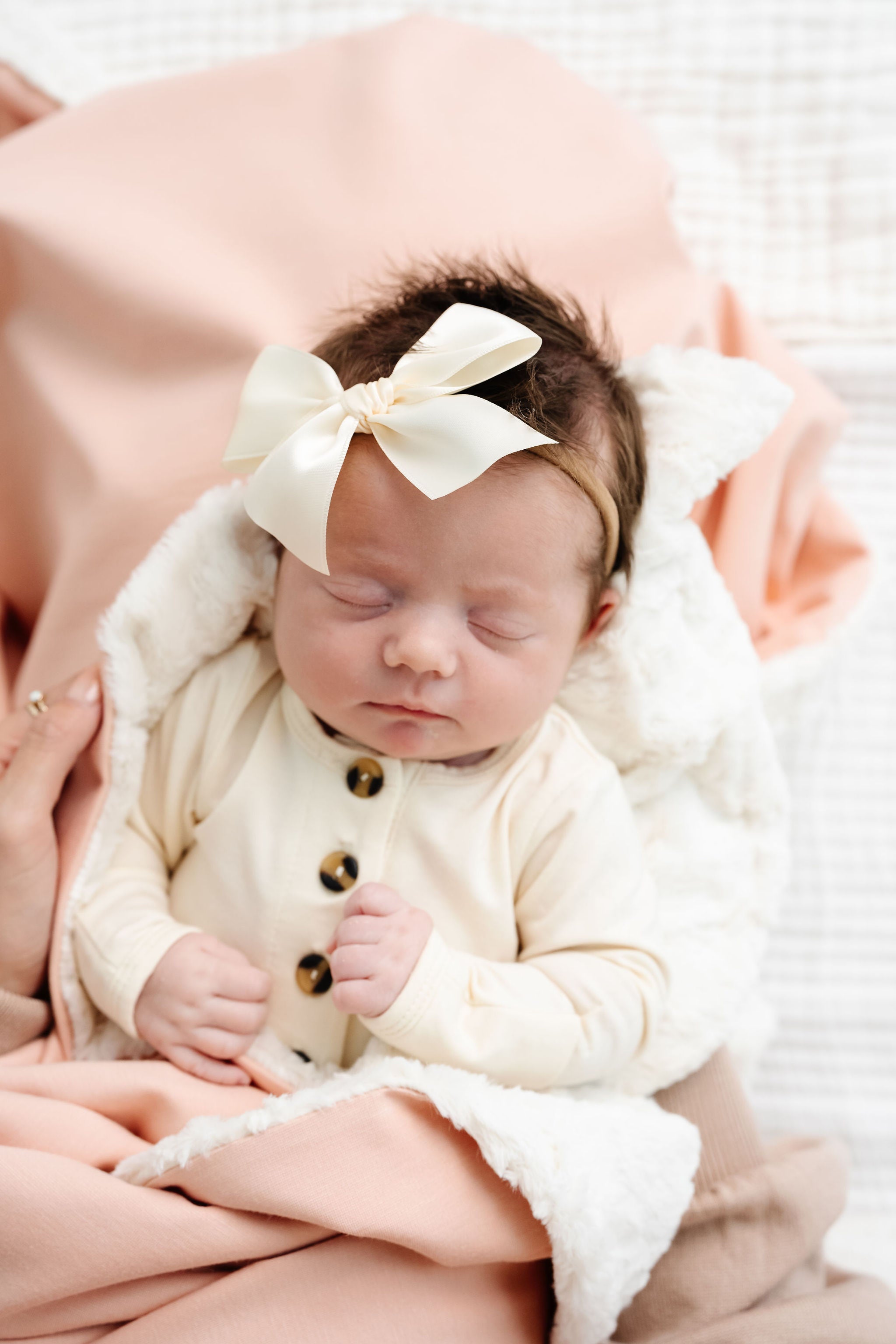 Satin Bow 3 Pack: Primrose Headbands