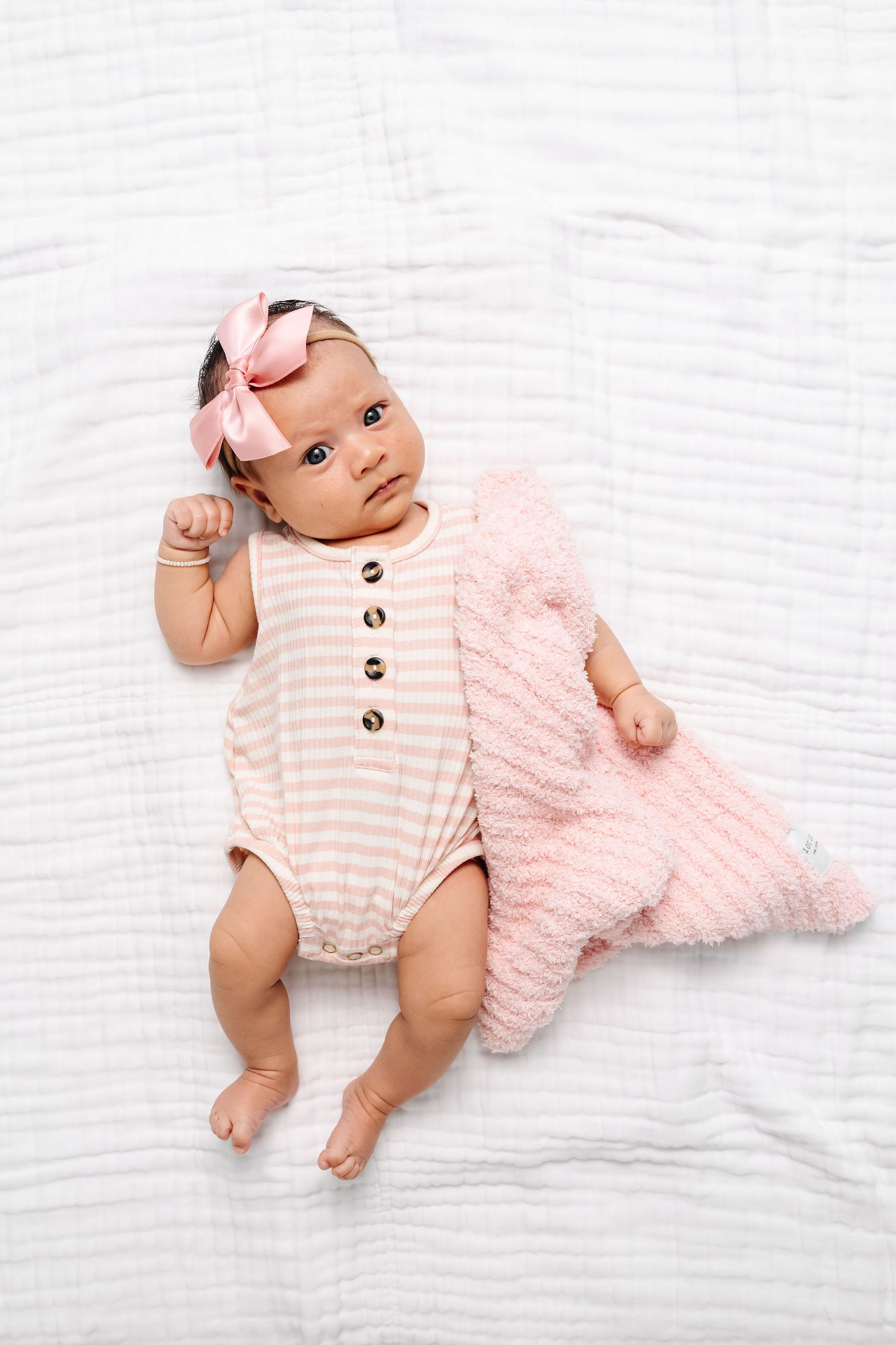 Chenille Blanket - Blush Pink - Mini/Lovey