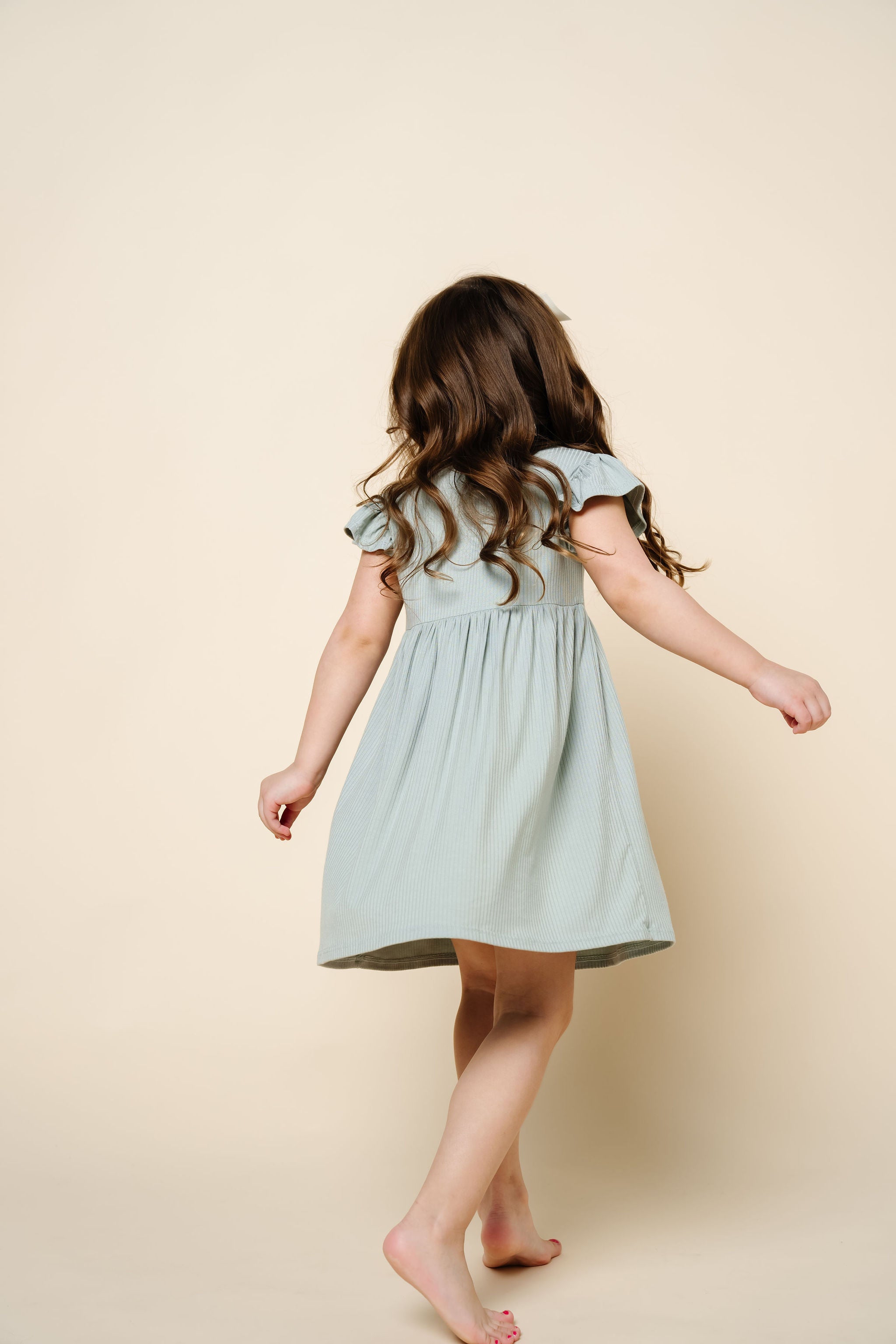 Twirl Dress - Bailey Ribbed