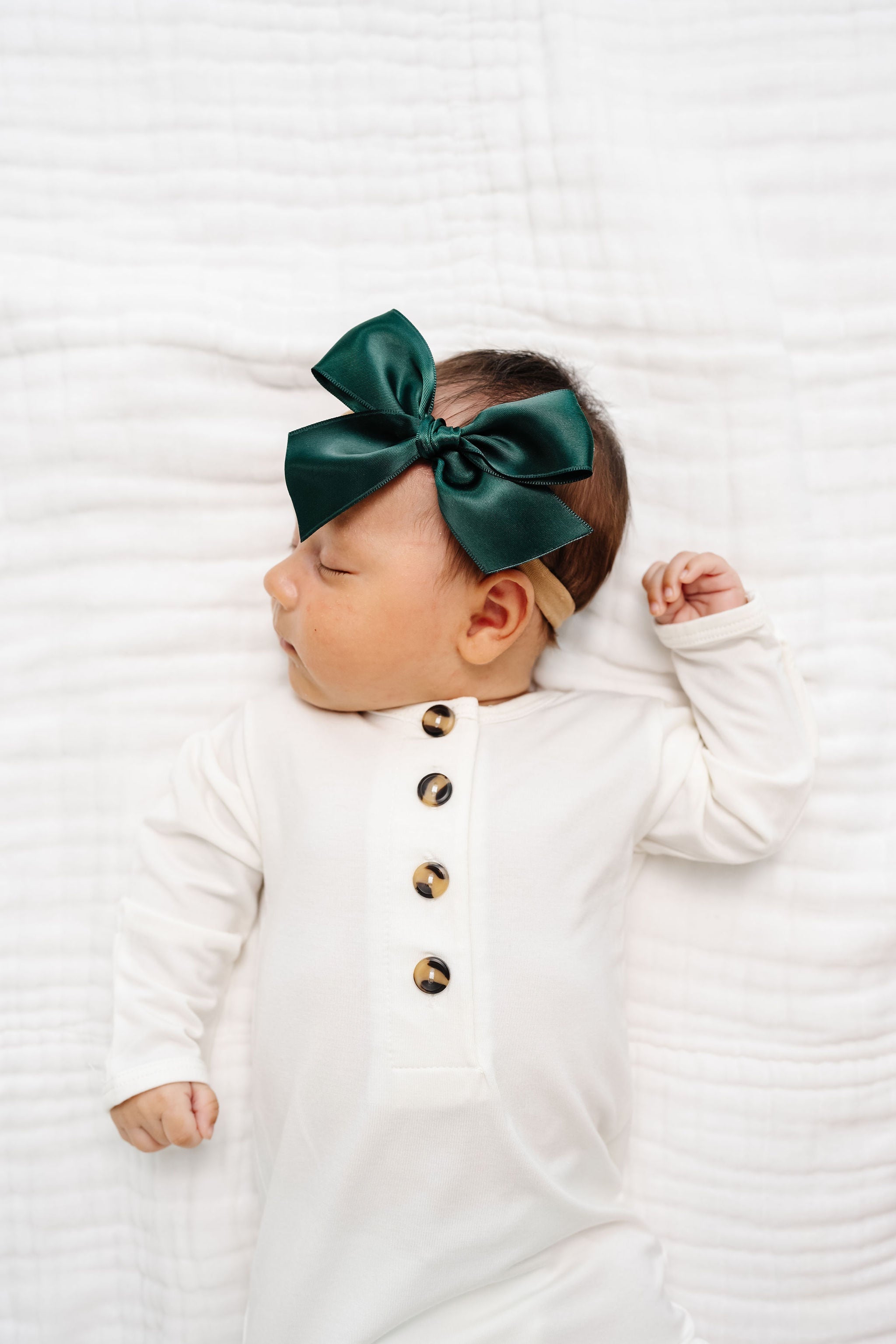 Satin Bow 3 Pack: Cherry Headbands
