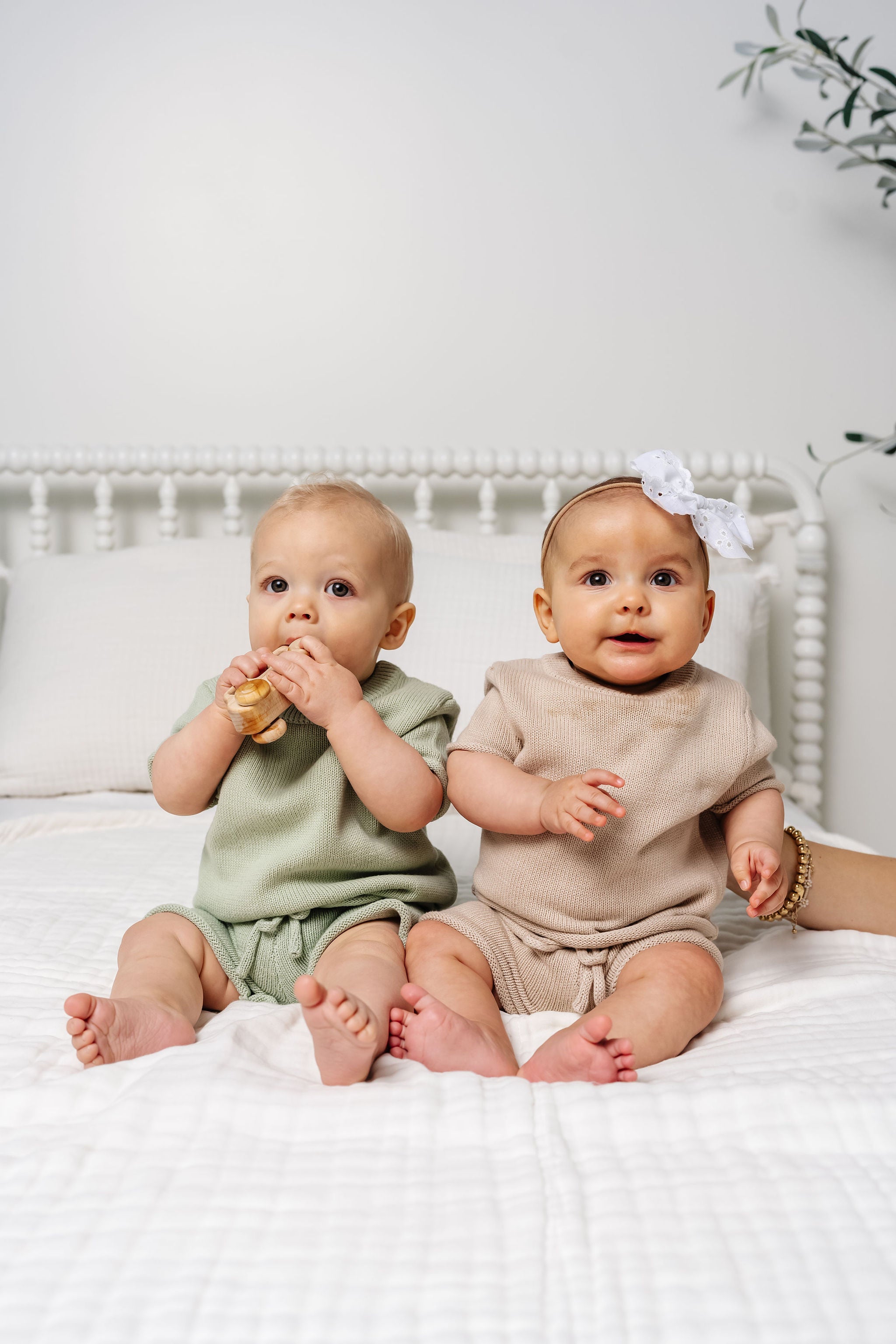 Knit Short Sleeve Tee - Sage