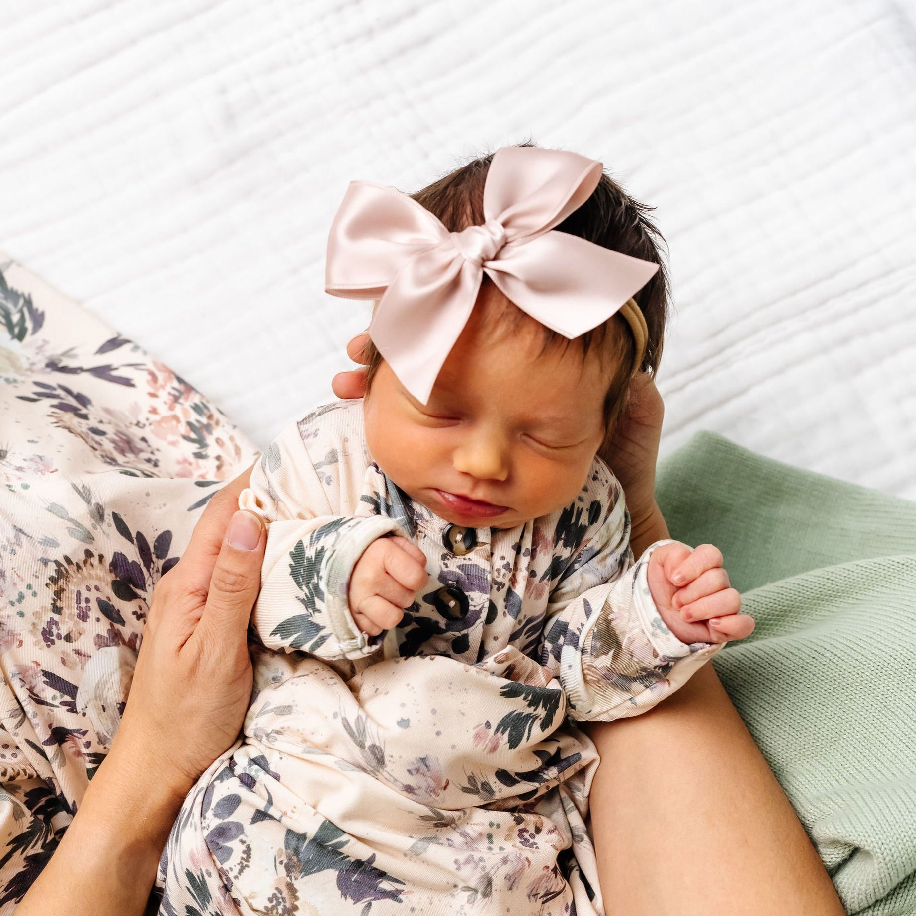 Satin Bow 3 Pack: Primrose Headbands