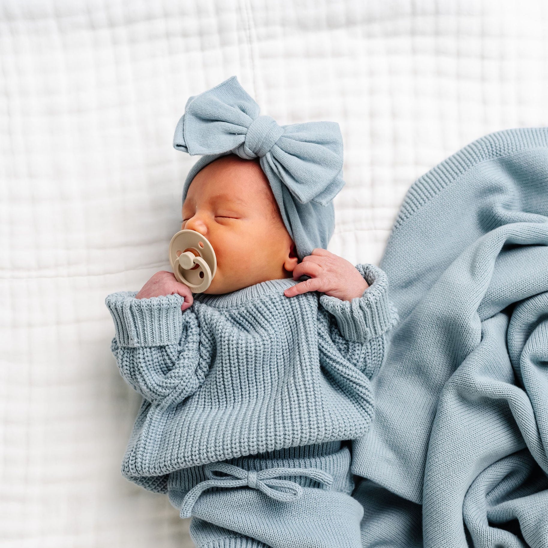 Knit Chunky Sweater - Steele