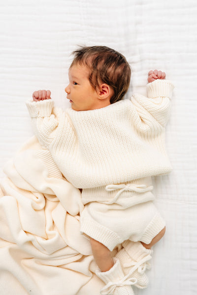 Knit Bummie - Ivory