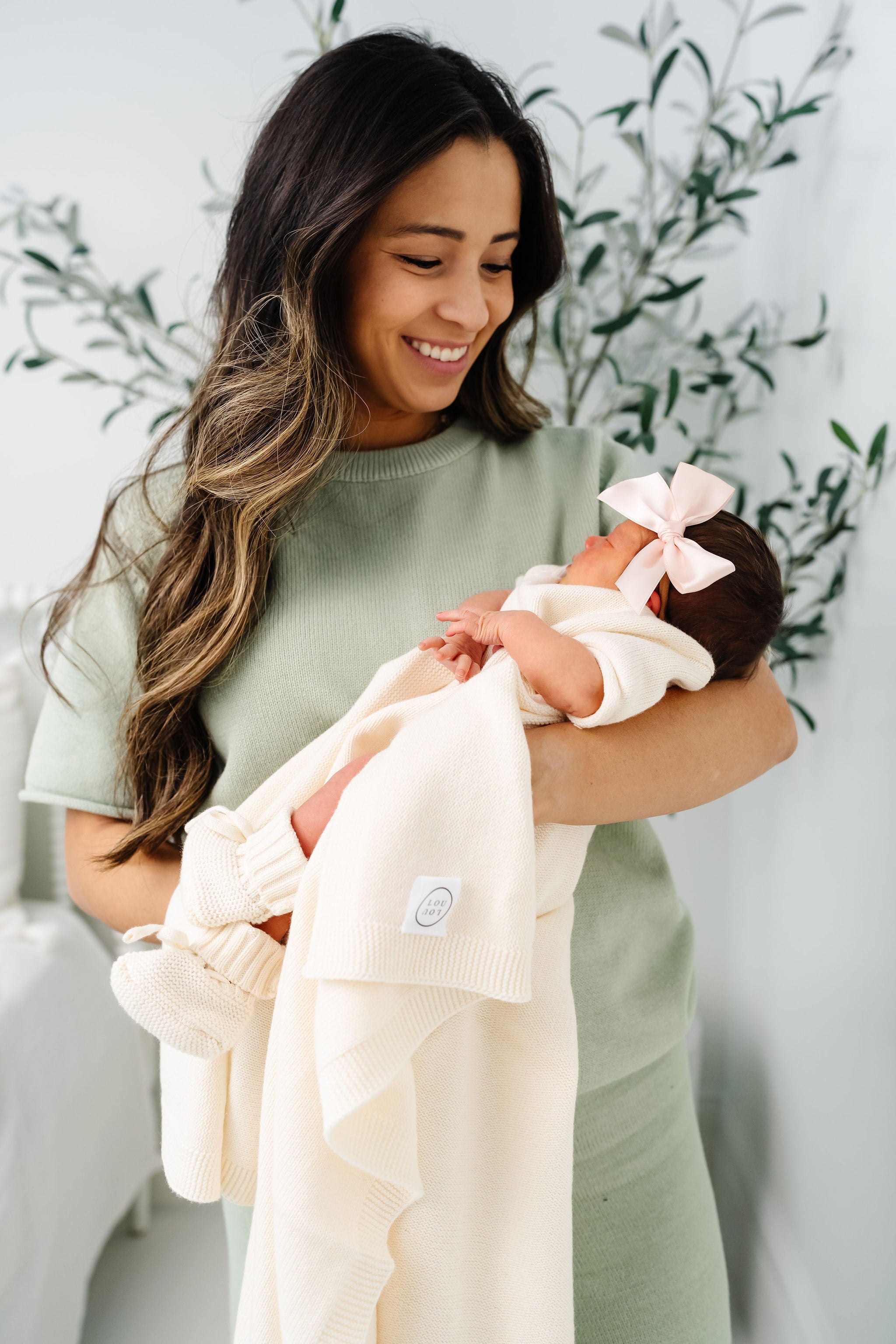 Knit Blanket - Ivory