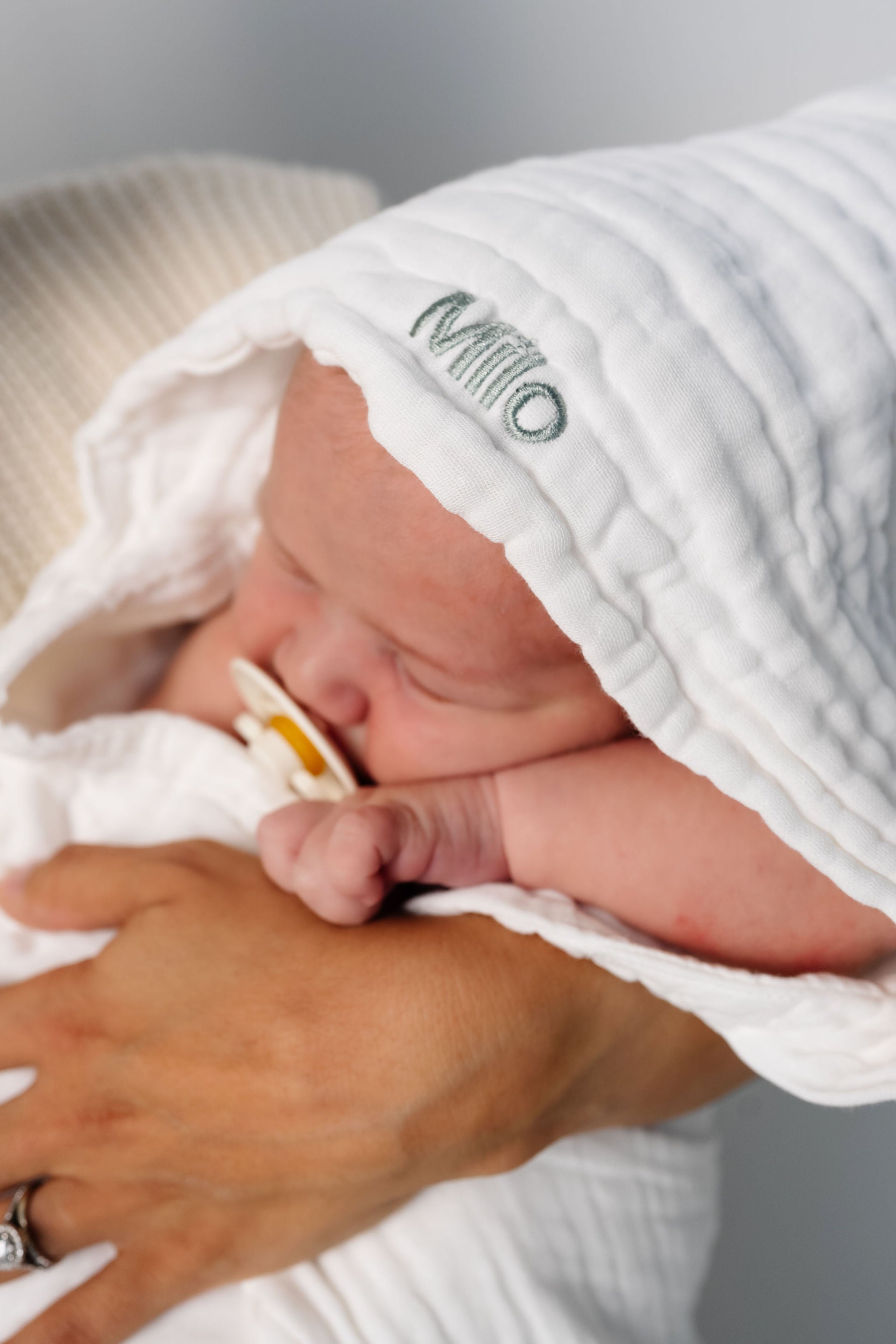 Bath - Toddler Hooded Towel - Steel