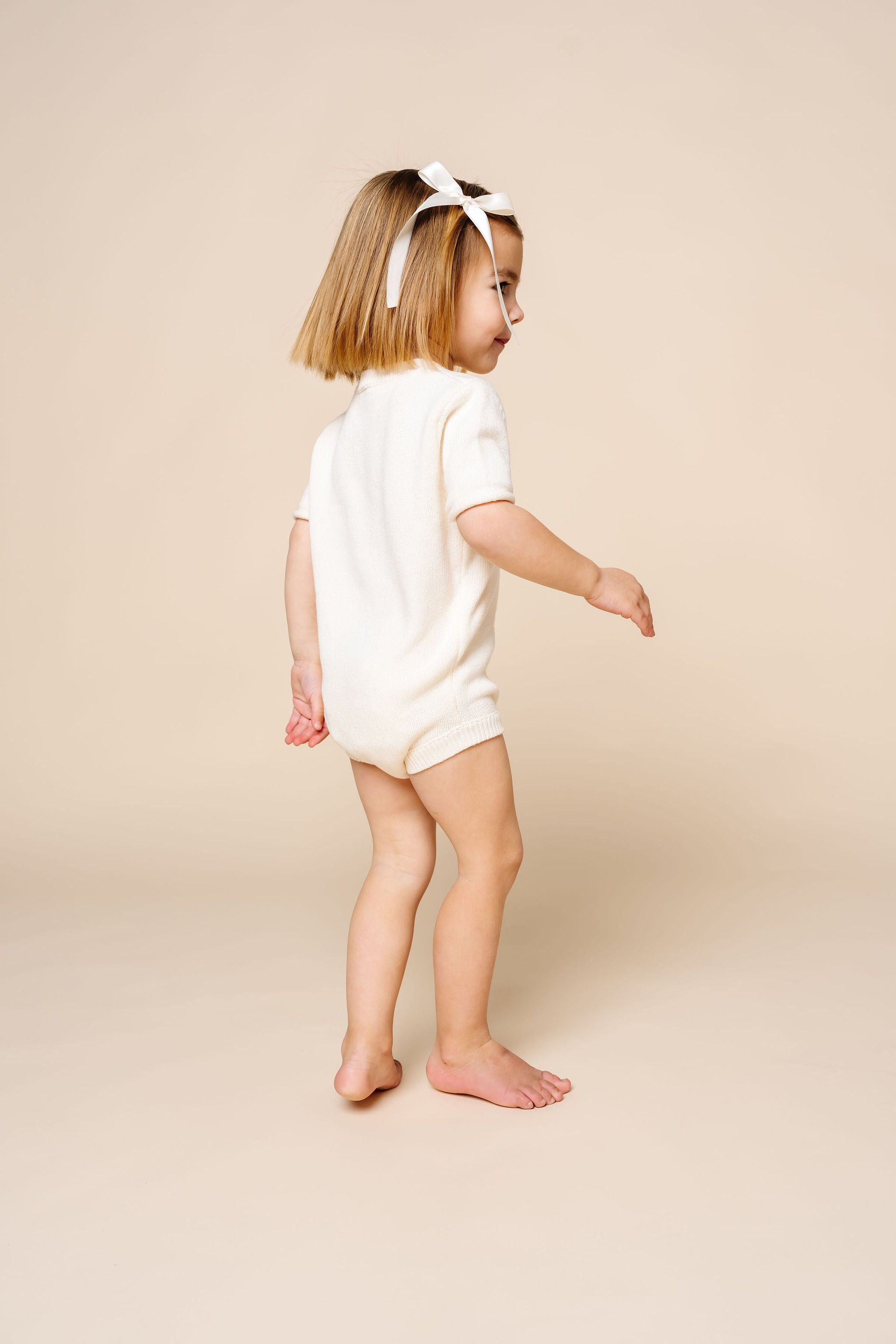 Knit Onesie - Ivory