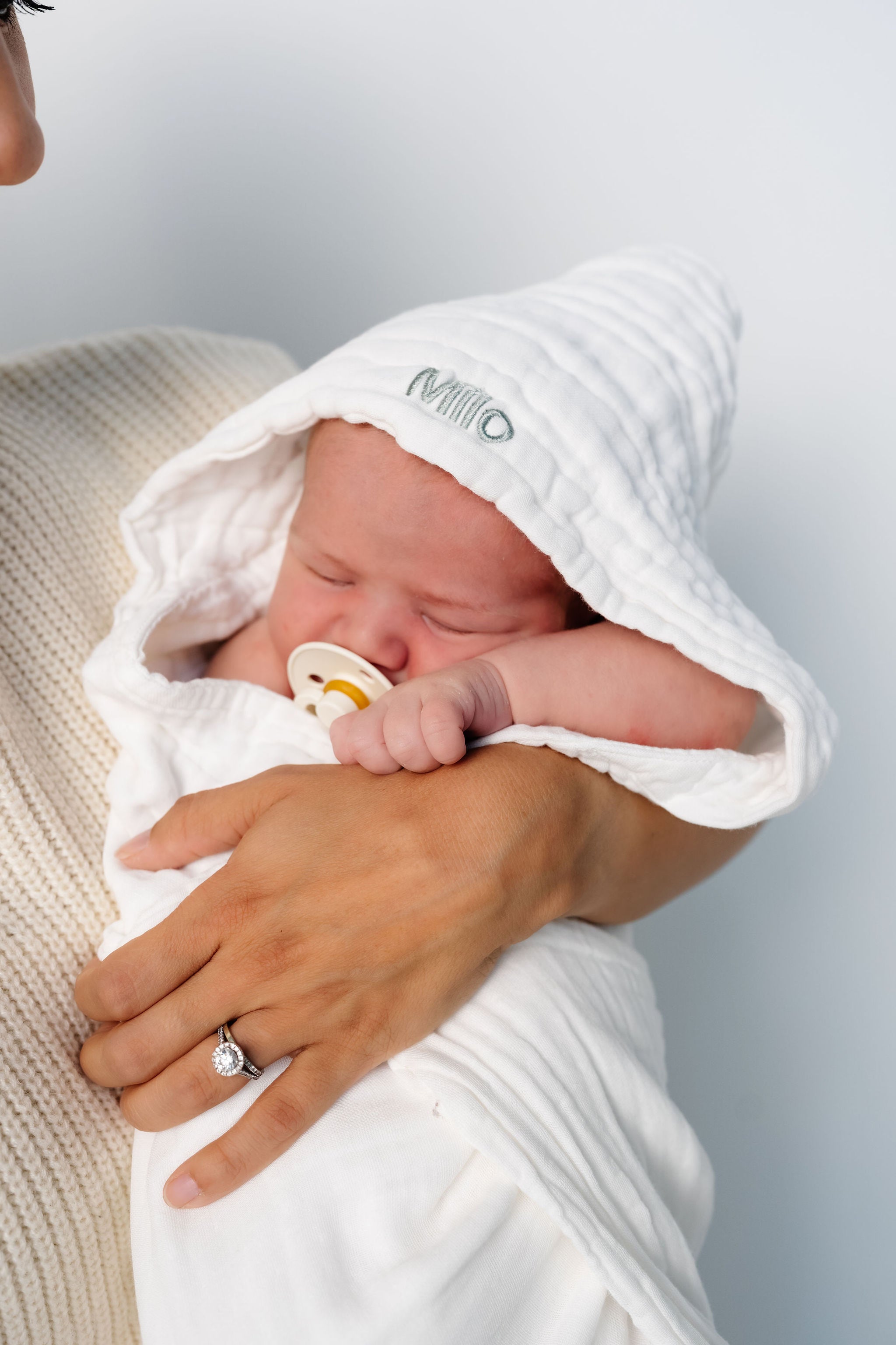 Bath - Toddler Hooded Towel - Steel