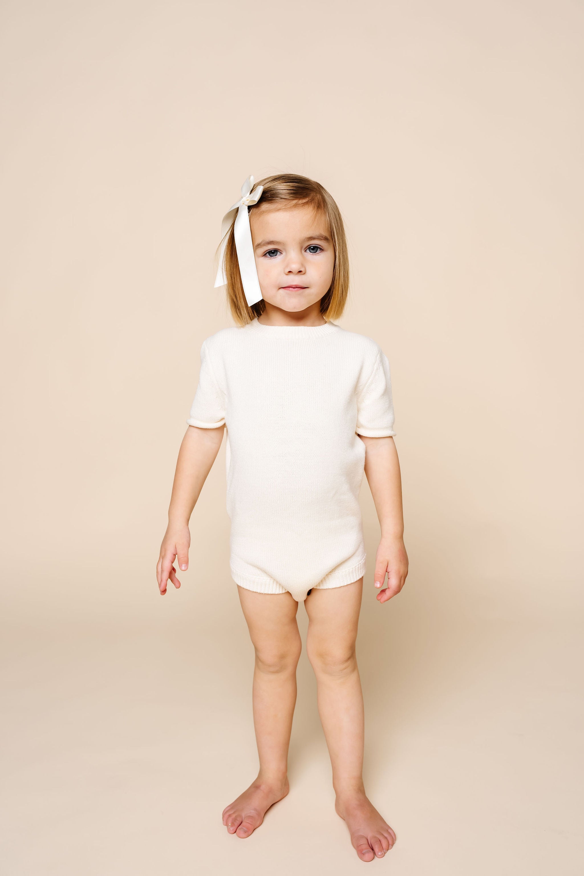 Knit Onesie - Ivory