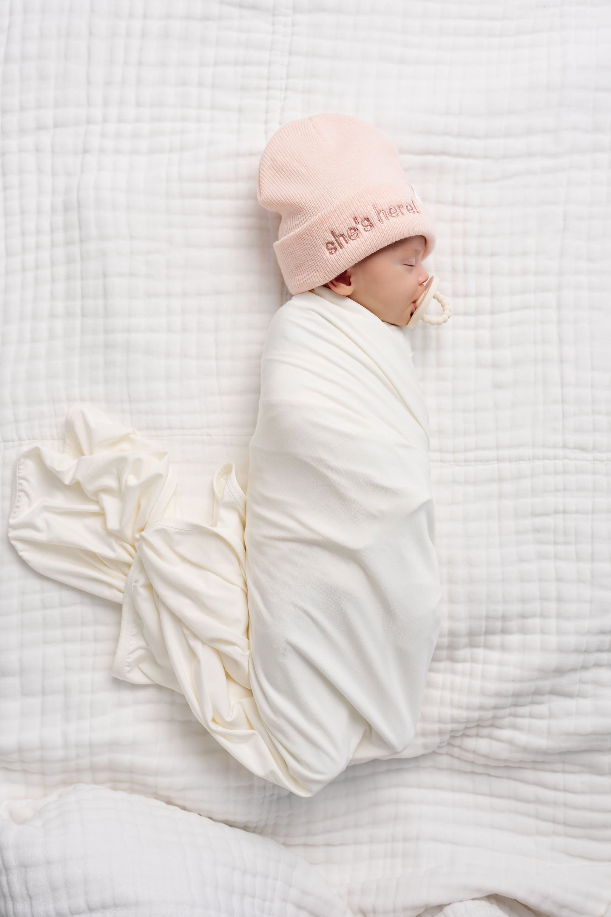 Beanie - "She's Here!"