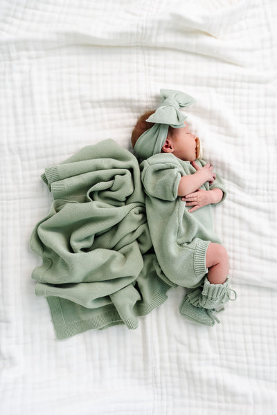 Knit Headband Bundle - Sage
