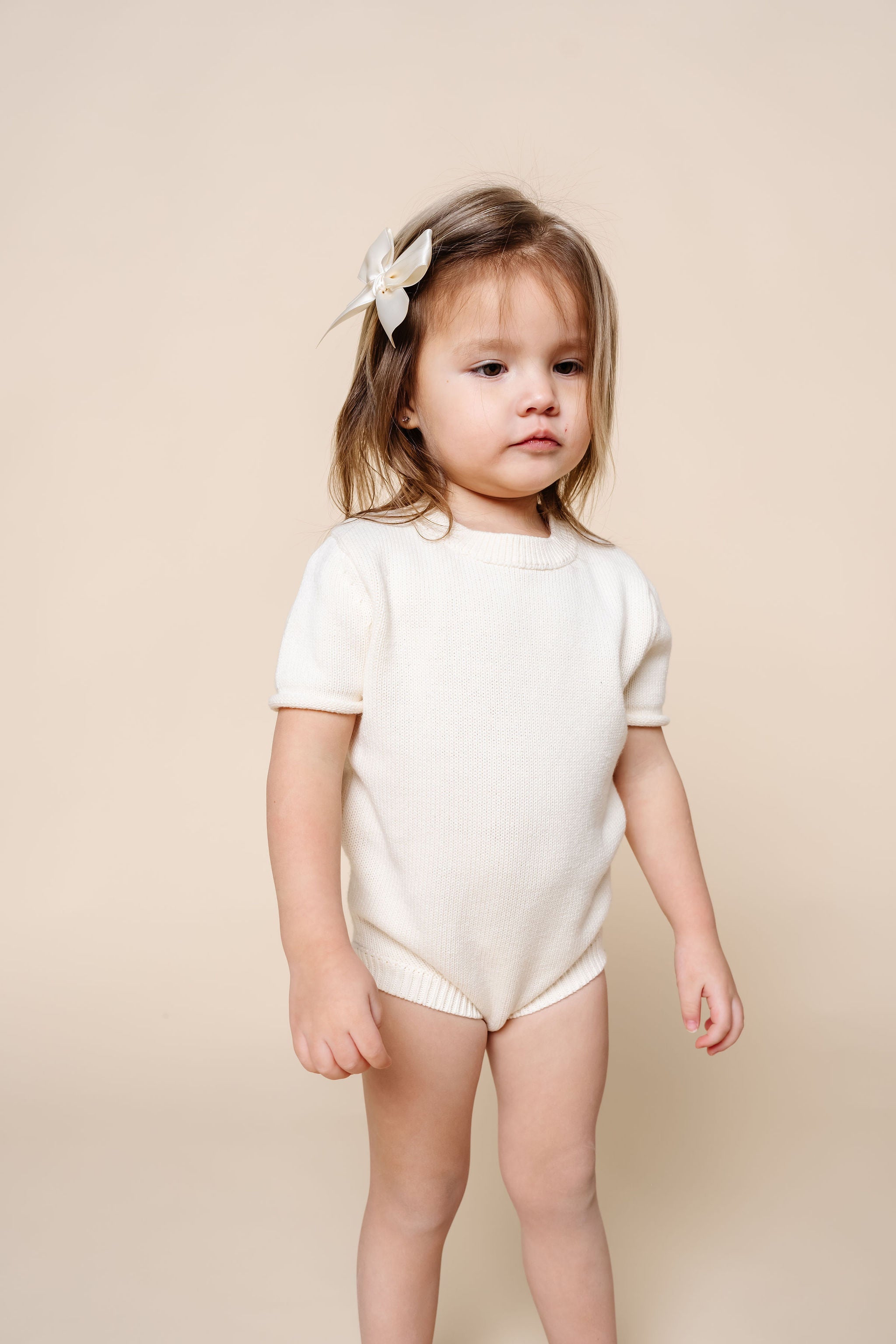 Knit Onesie - Ivory