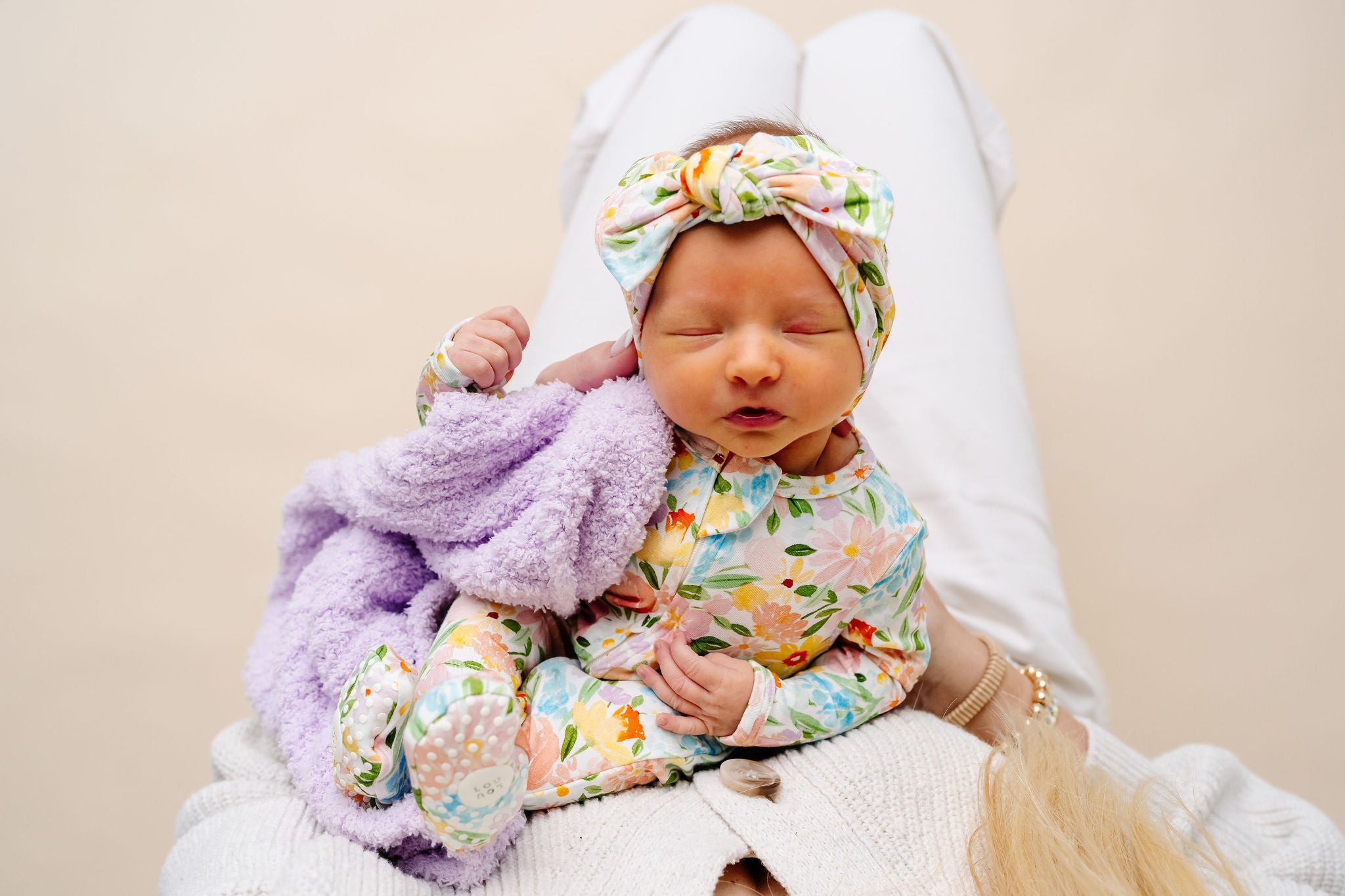Chenille Blanket - Lilac - Mini/Lovey