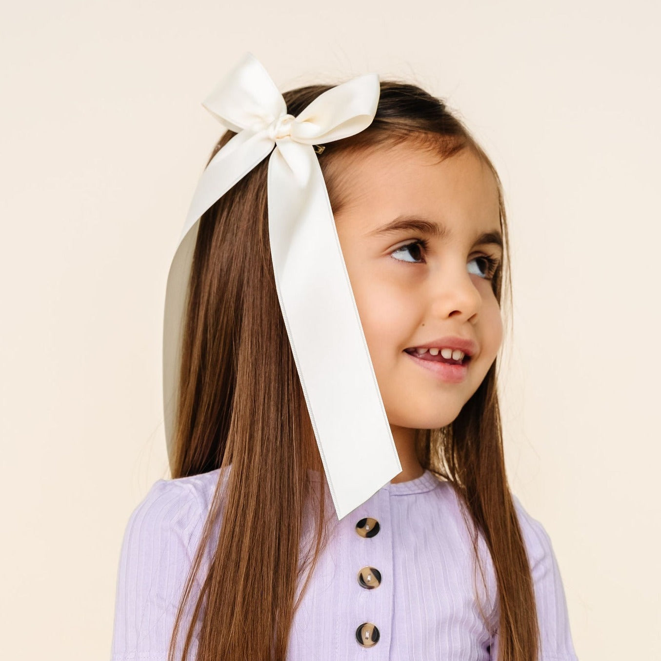 Satin Bow 3 Pack: French Pink Sash Clips